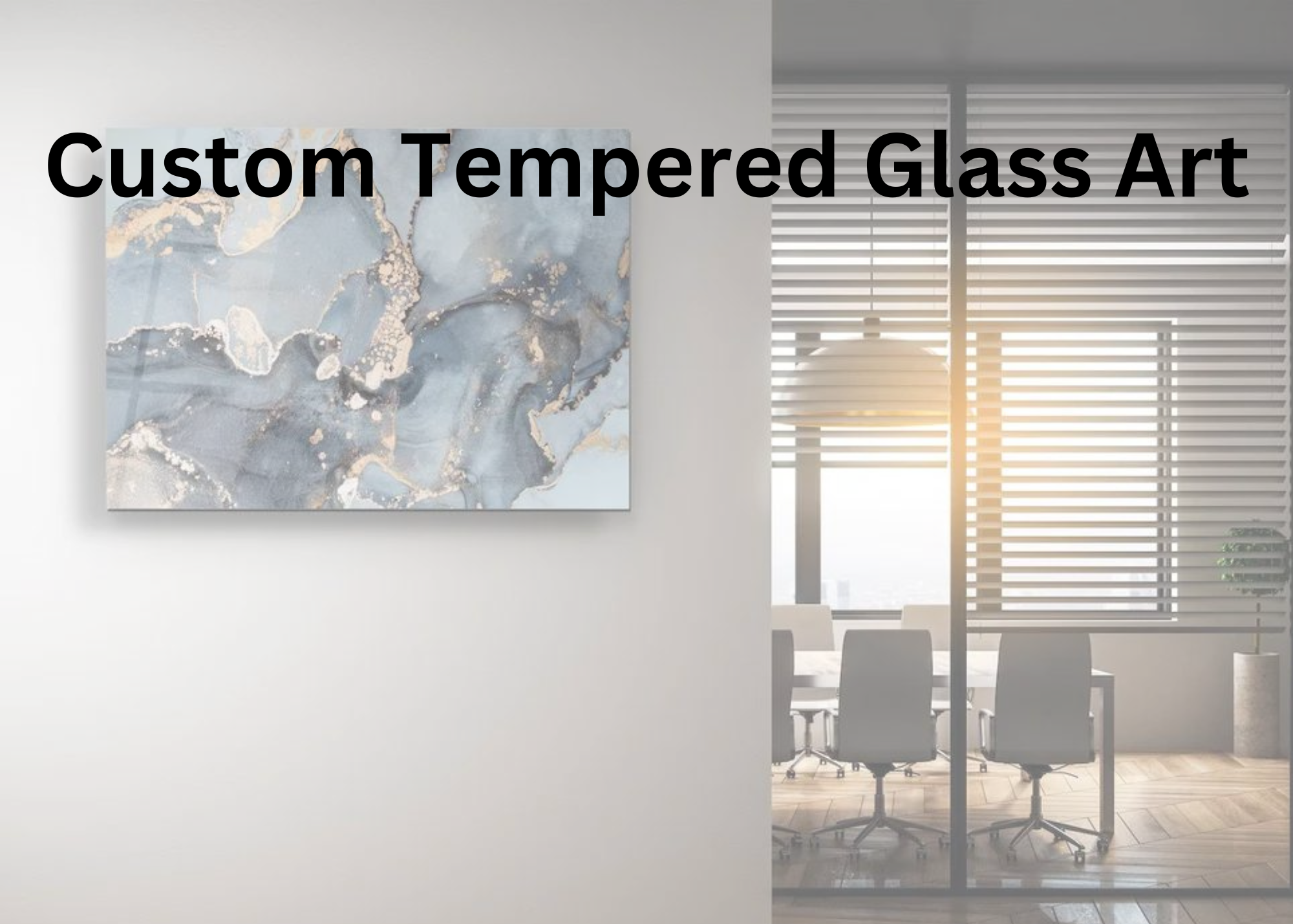 Custom Tempered Glass Wall Art Gift