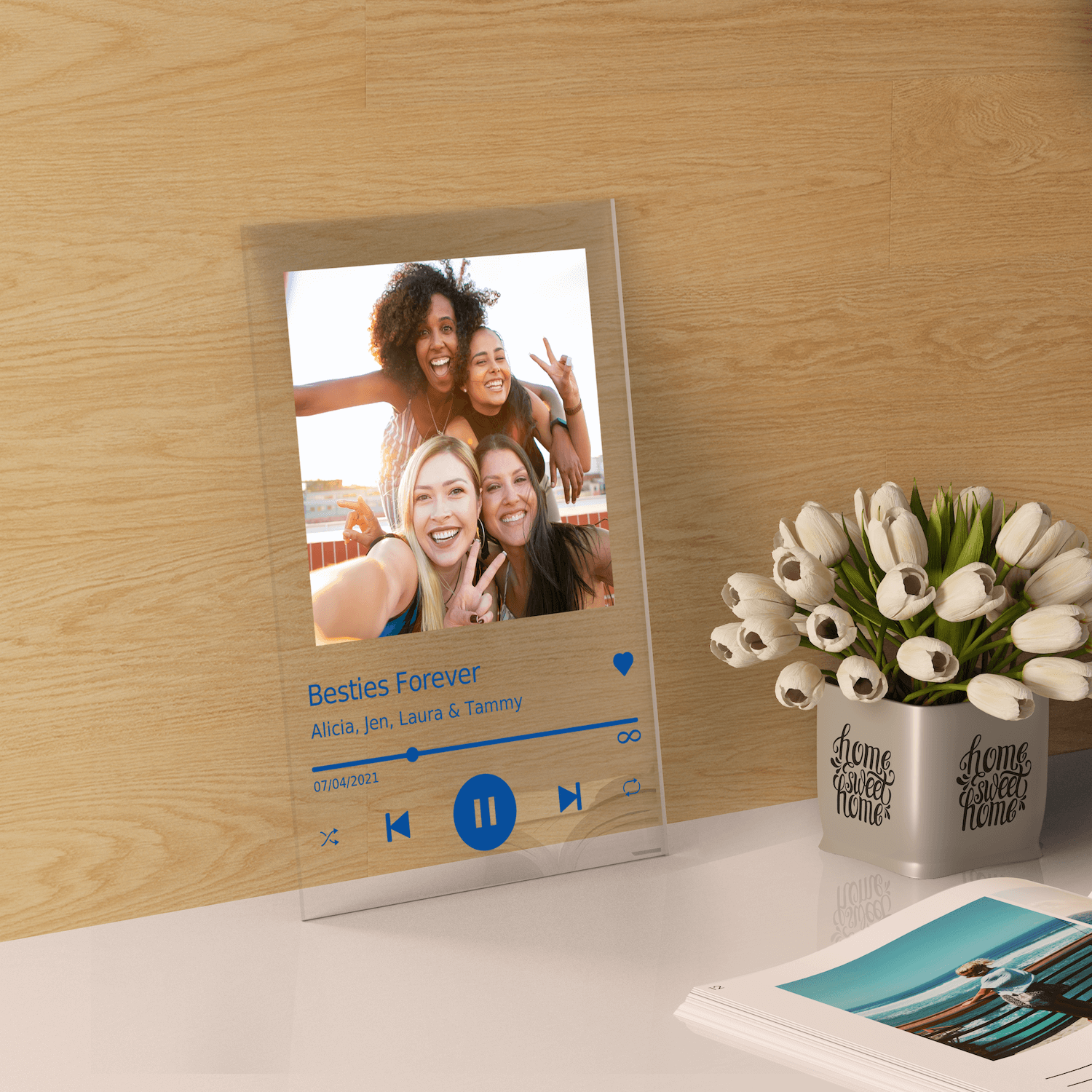 Song Plaque Album Cover Acrylic Music Personalized Gift