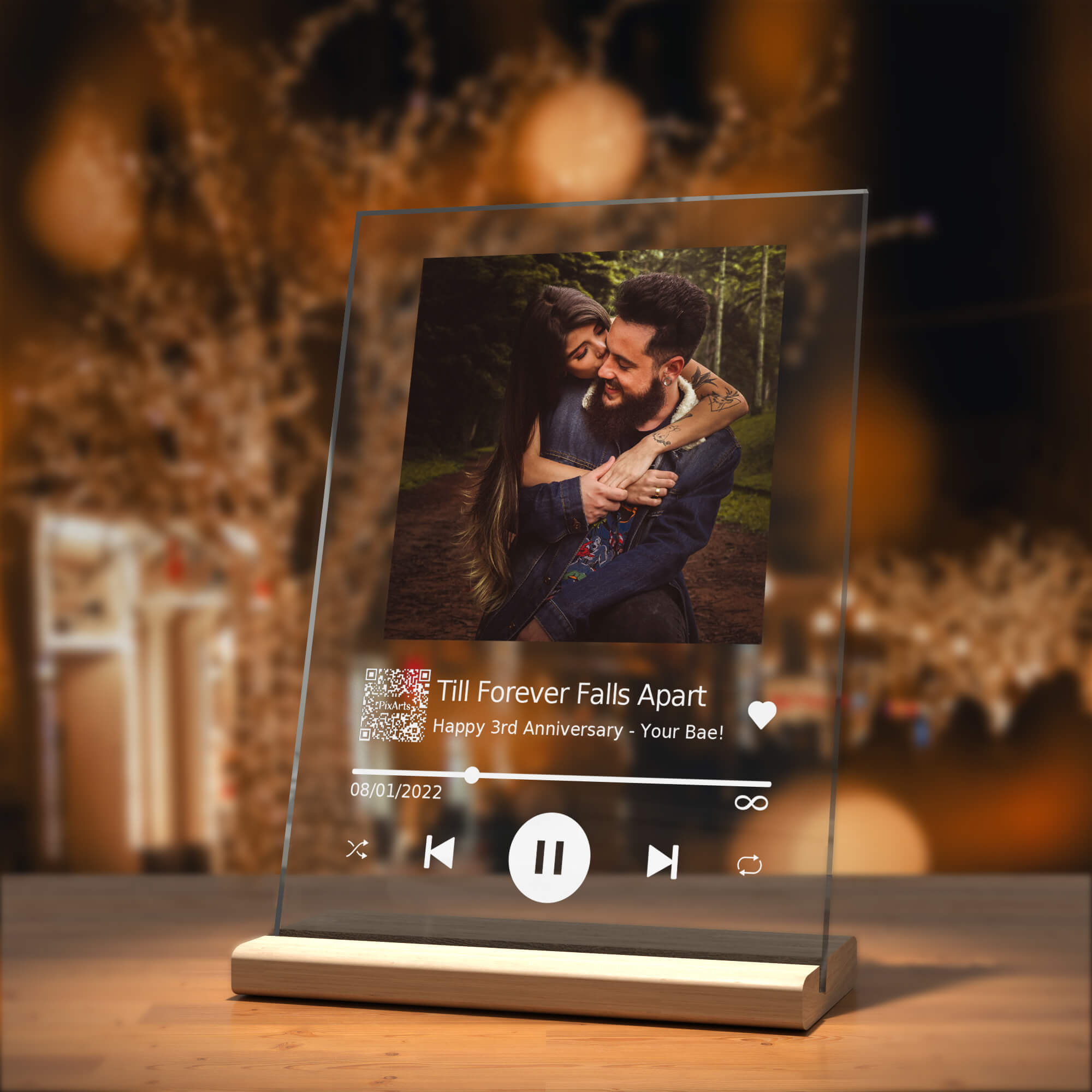 Song Plaque Album Cover Acrylic Music Personalized Gift