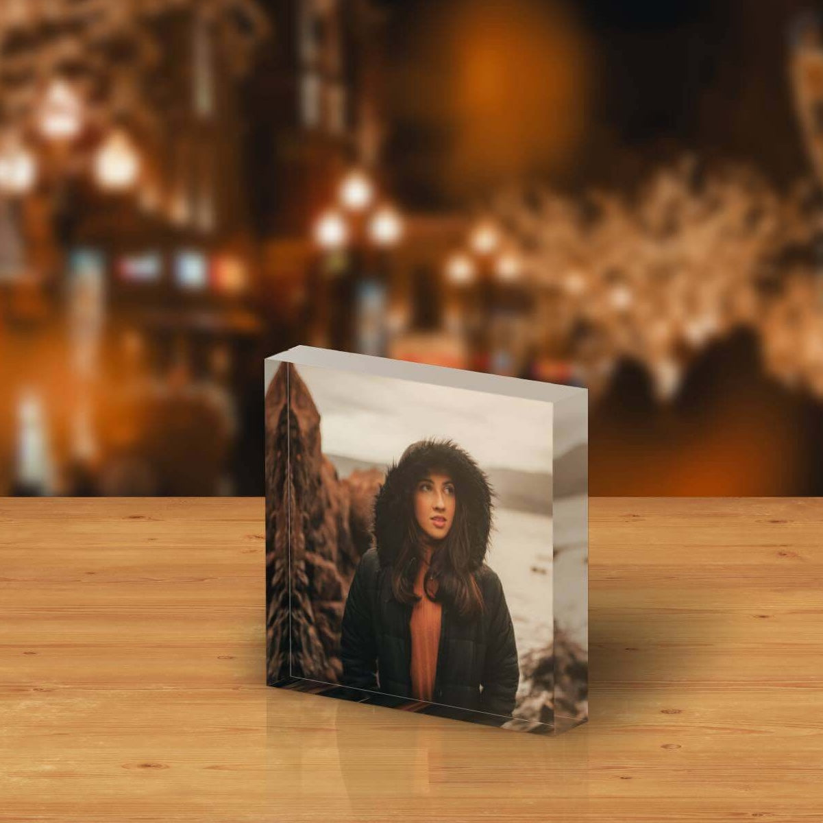 Acrylic Photo Block Gift Decorative Plaque