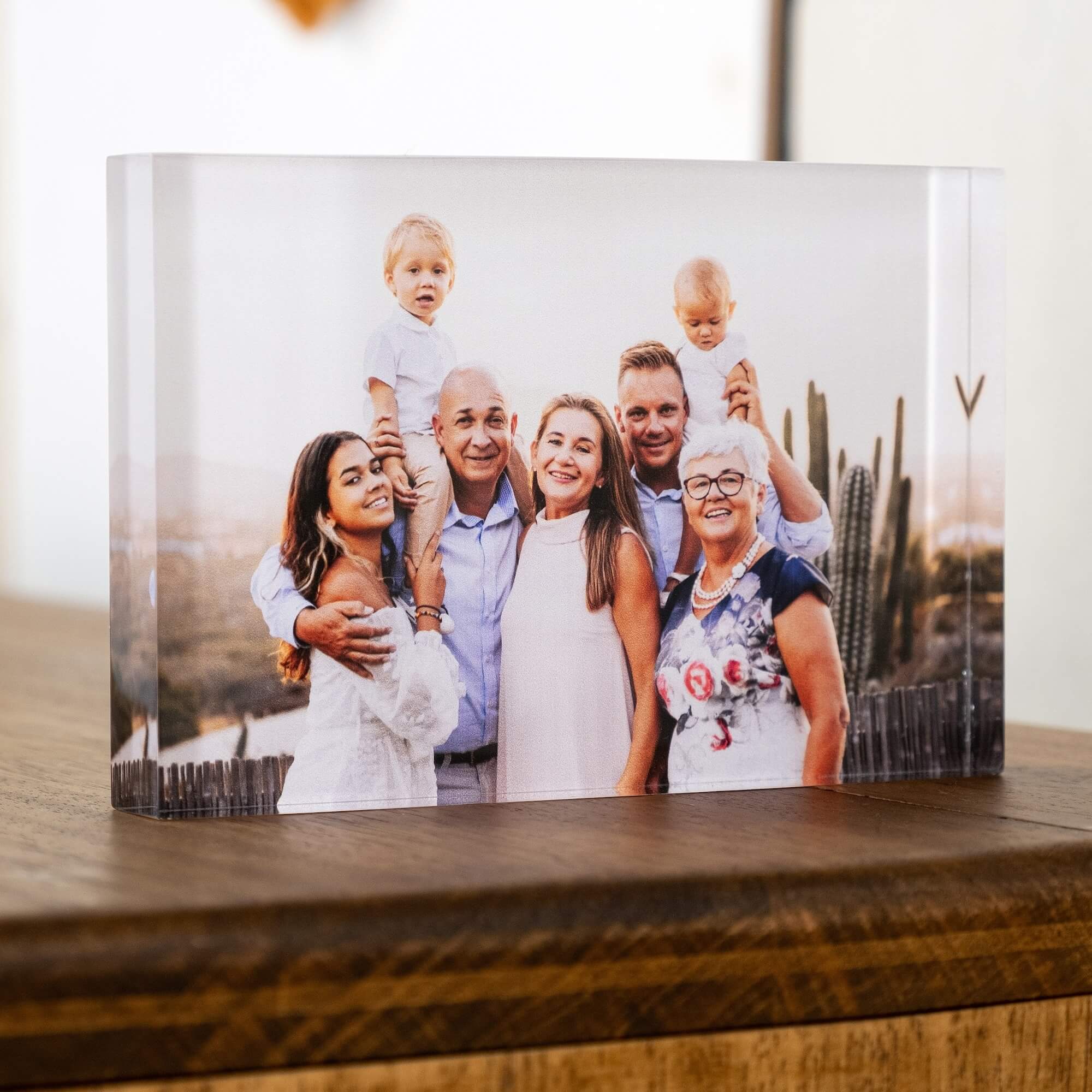 Acrylic Photo Block Gift Decorative Plaque