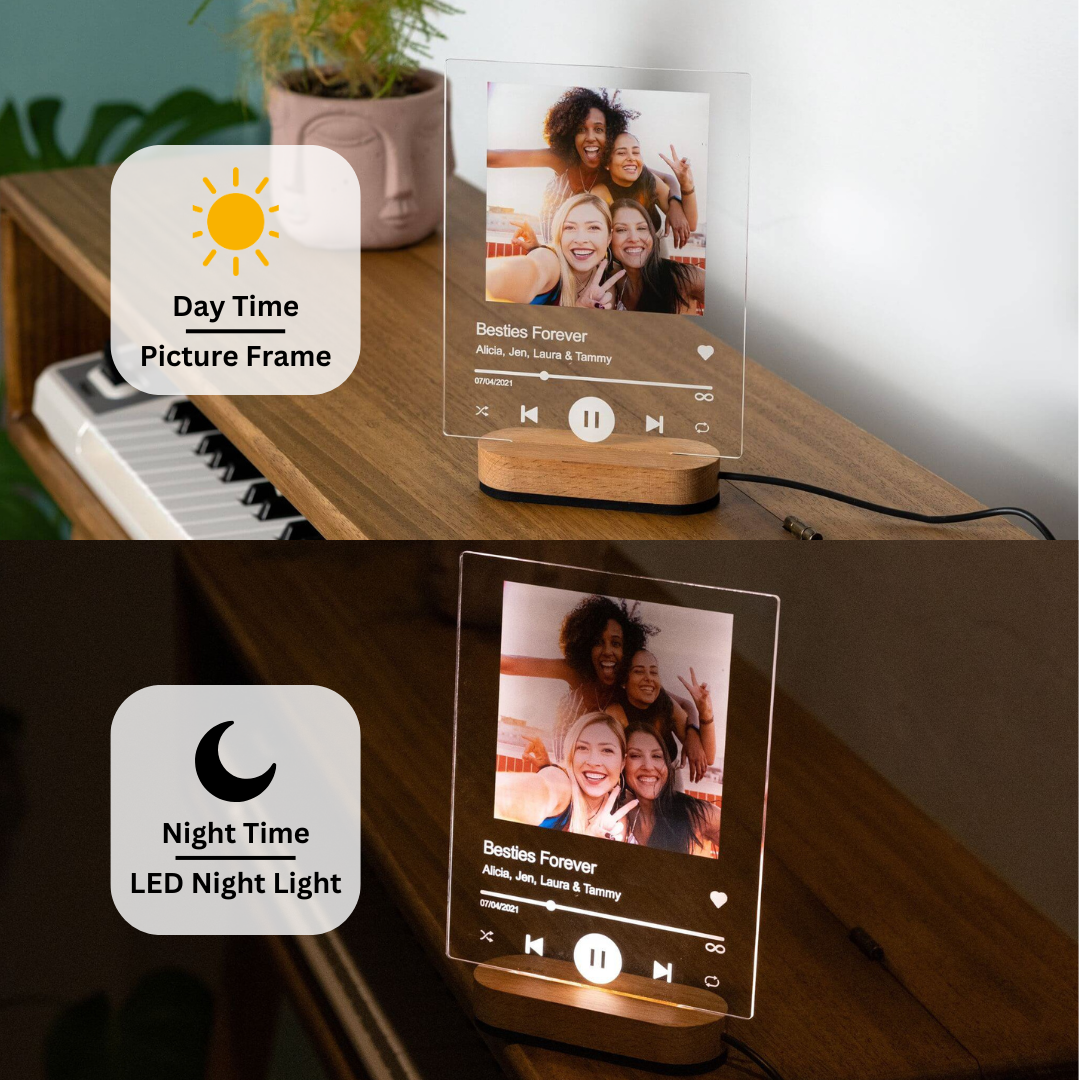 Song Plaque Album Cover Acrylic Music Personalized Gift