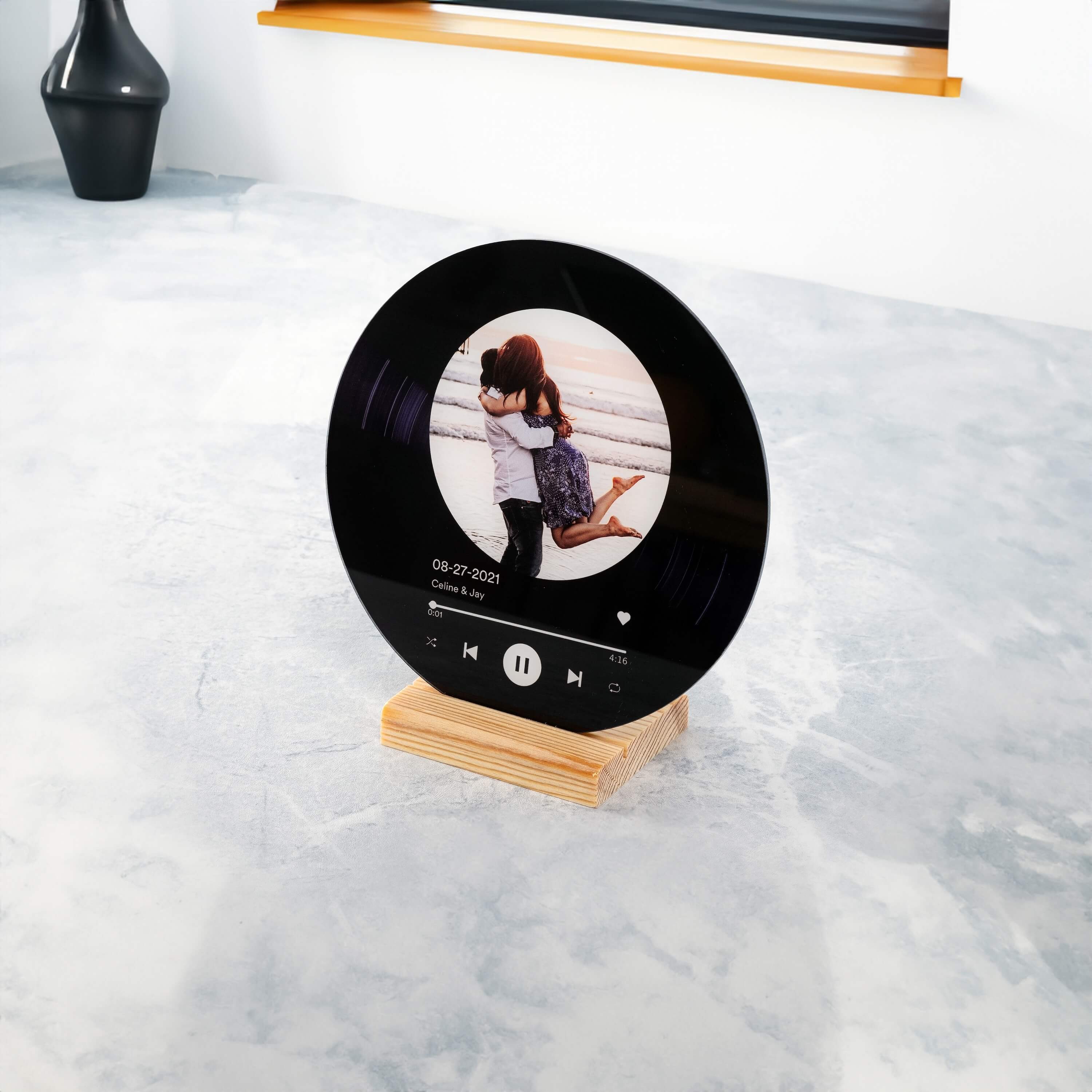 Song Plaque Vinyl Printing Record Acrylic Personalized Gift