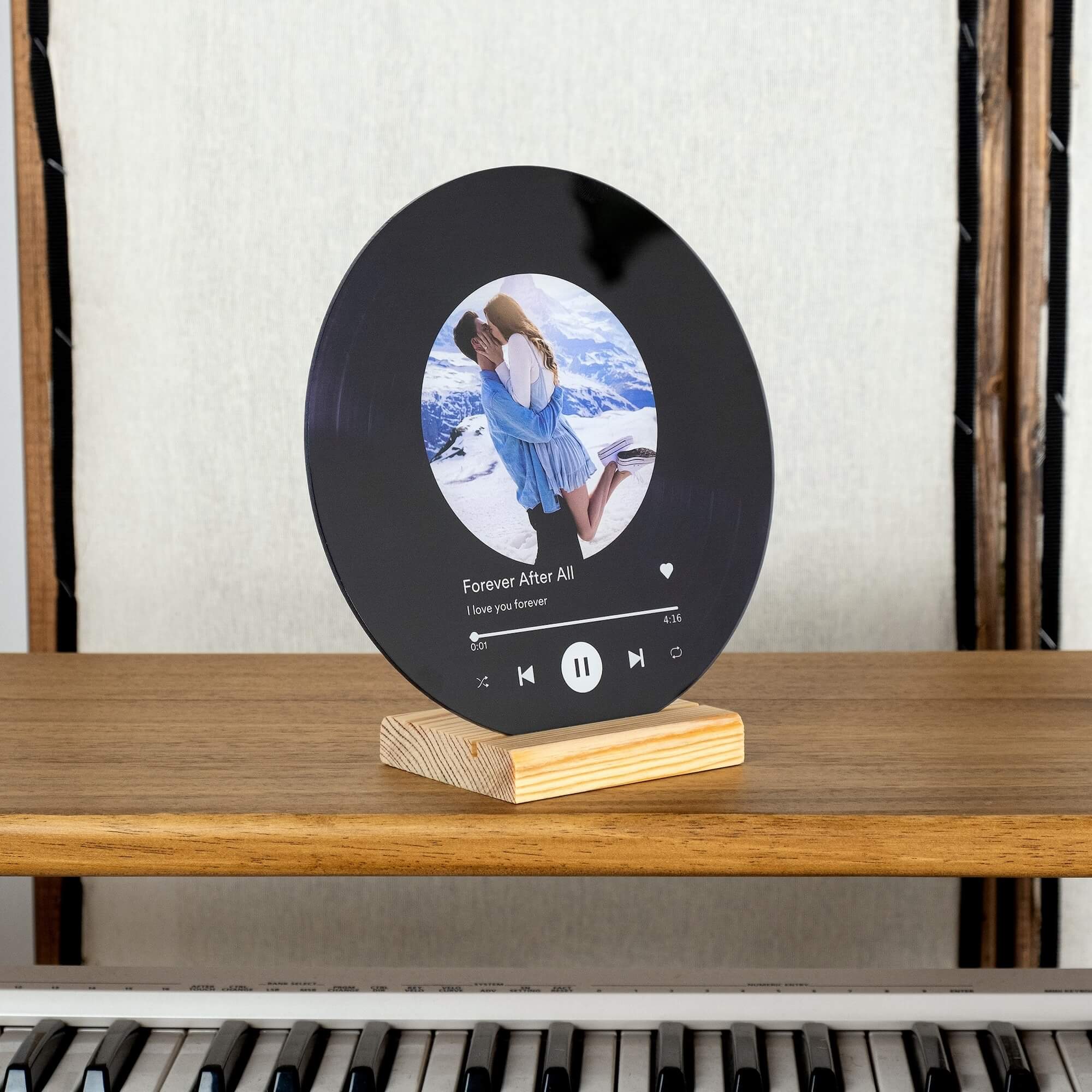 Song Plaque Vinyl Printing Record Acrylic Personalized Gift