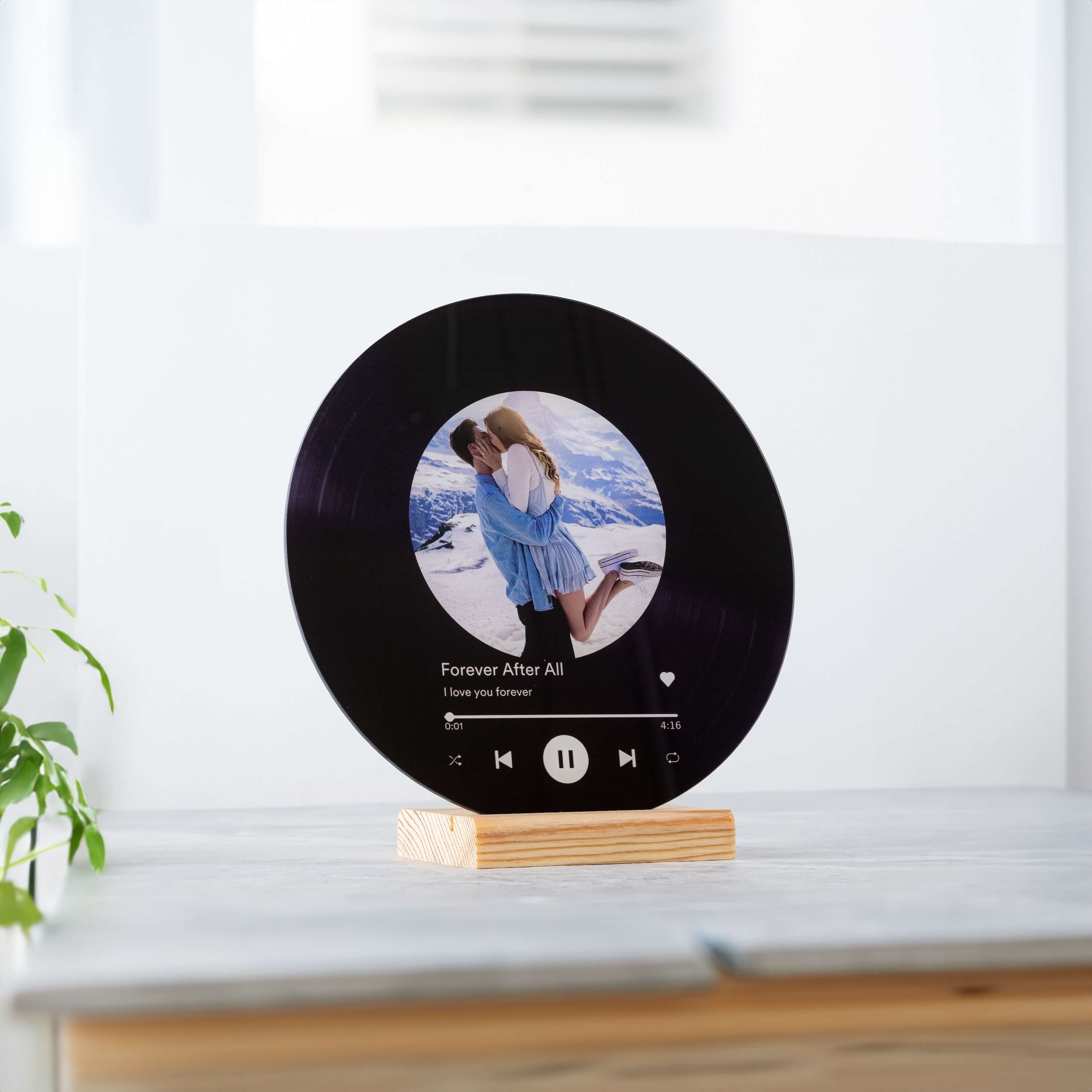 Song Plaque Vinyl Printing Record Acrylic Personalized Gift