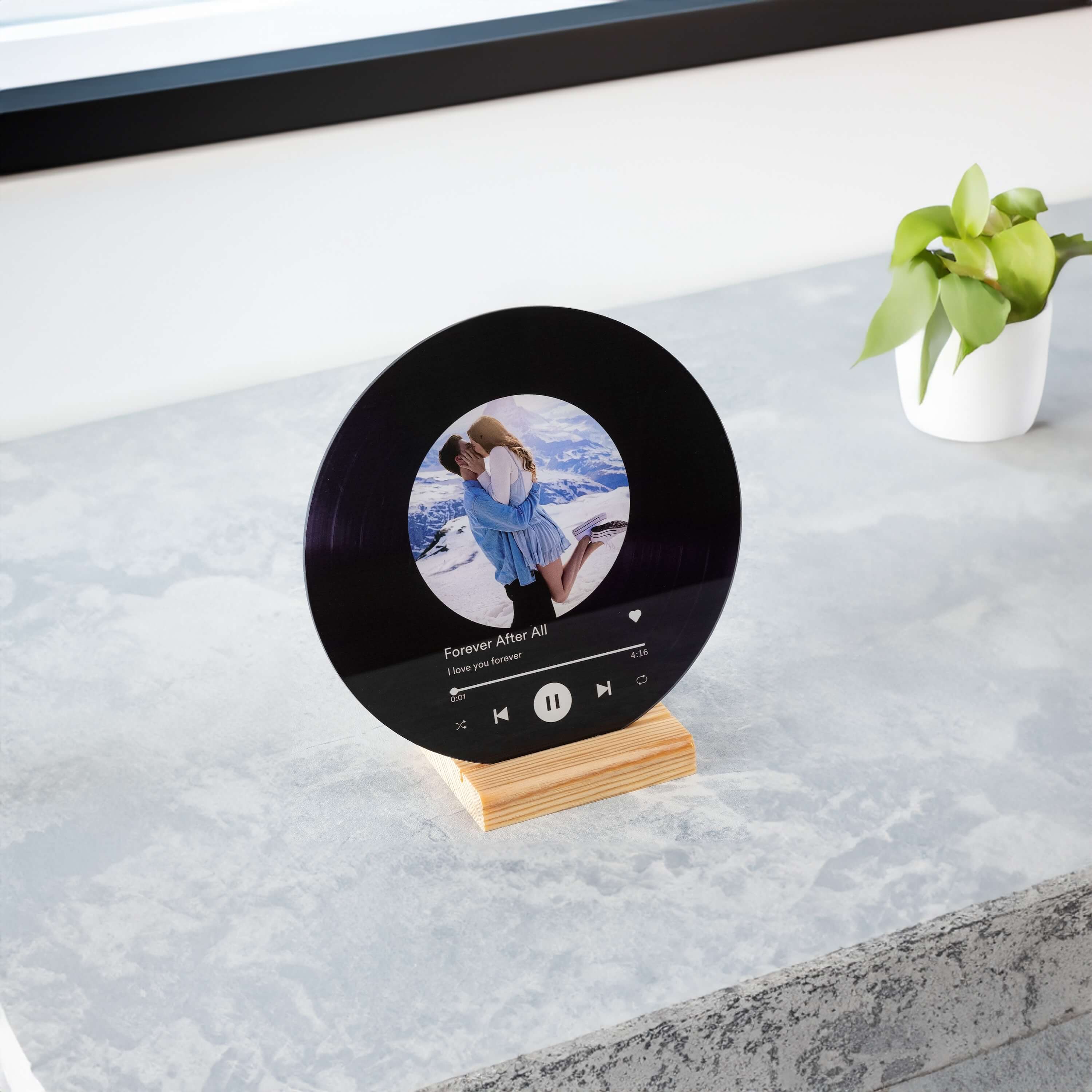 Song Plaque Vinyl Printing Record Acrylic Personalized Gift