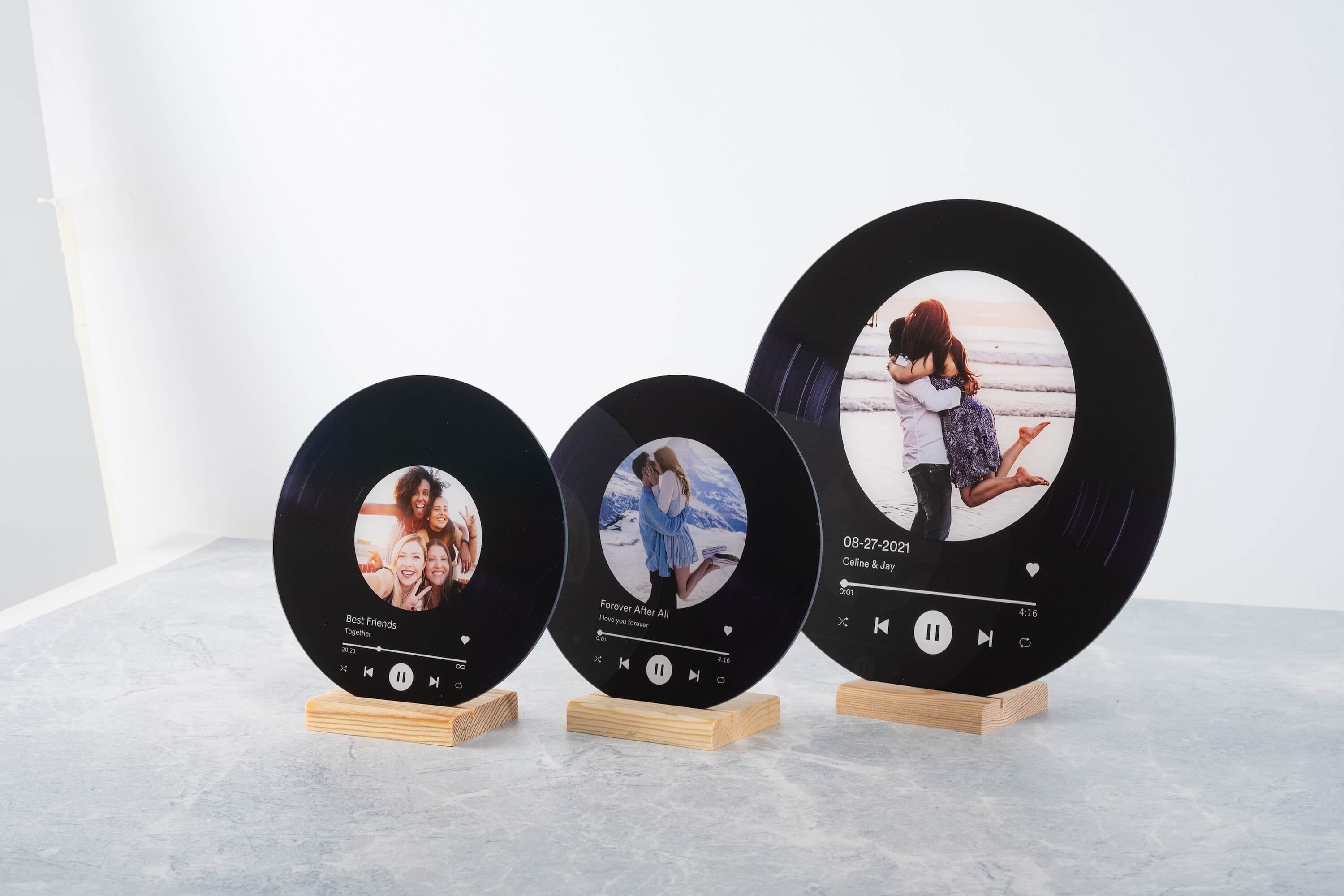 Song Plaque Vinyl Printing Record Acrylic Personalized Gift