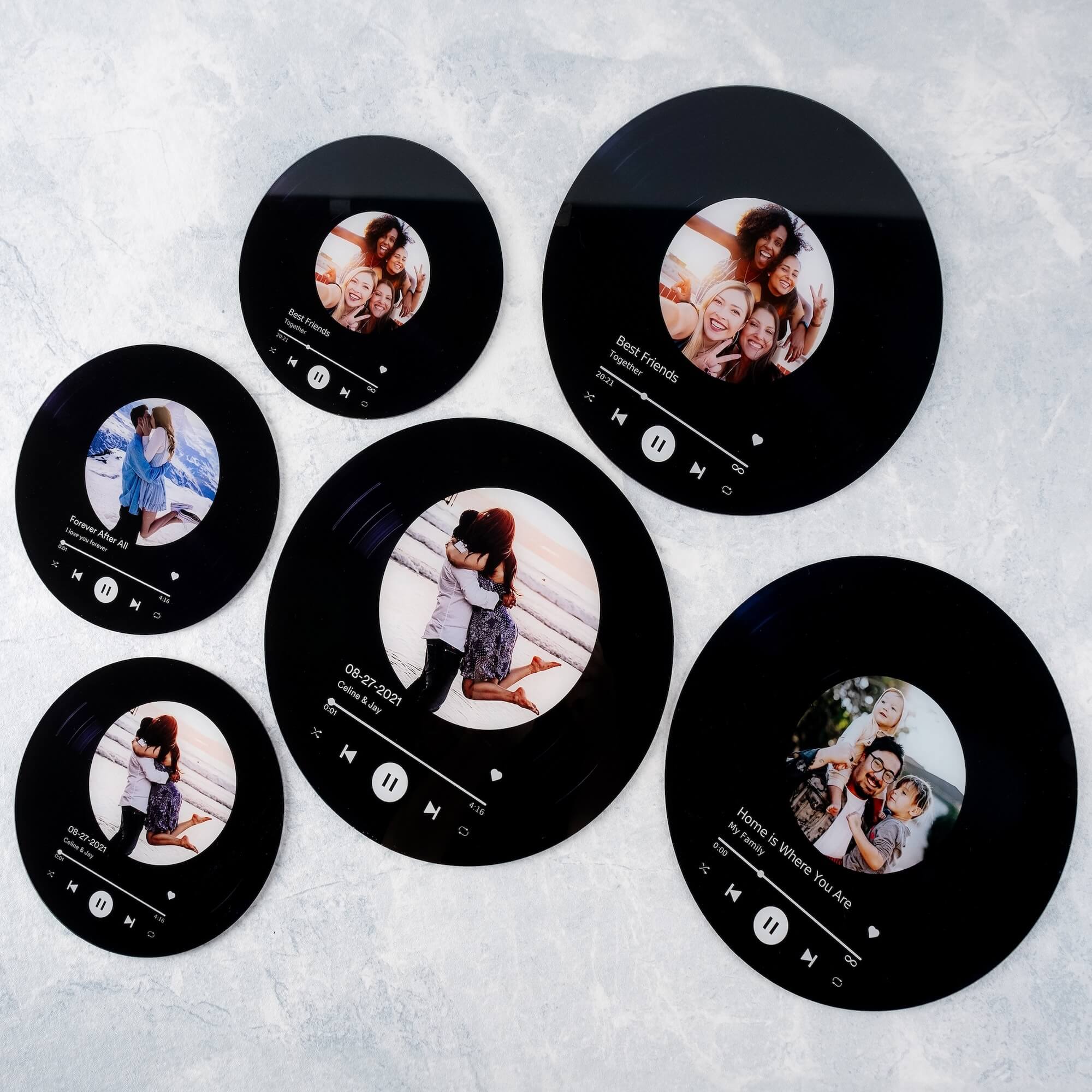 Song Plaque Vinyl Printing Record Acrylic Personalized Gift