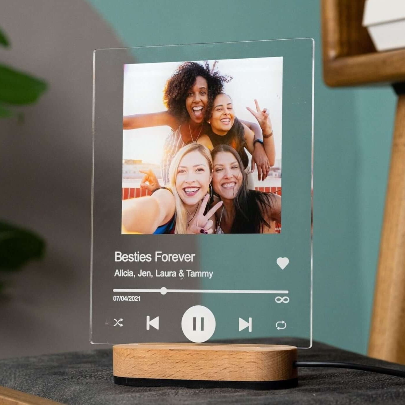 Song Plaque Album Cover Acrylic Music Personalized Gift