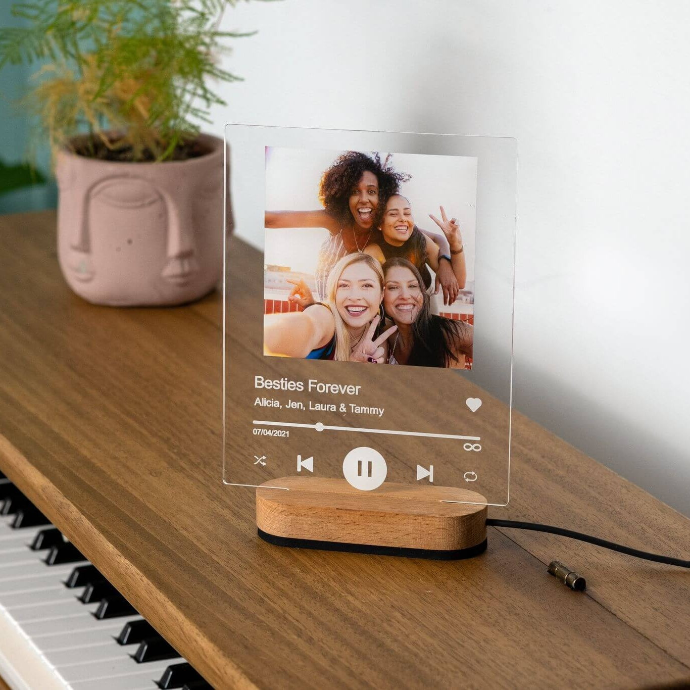 Song Plaque Album Cover Acrylic Music Personalized Gift