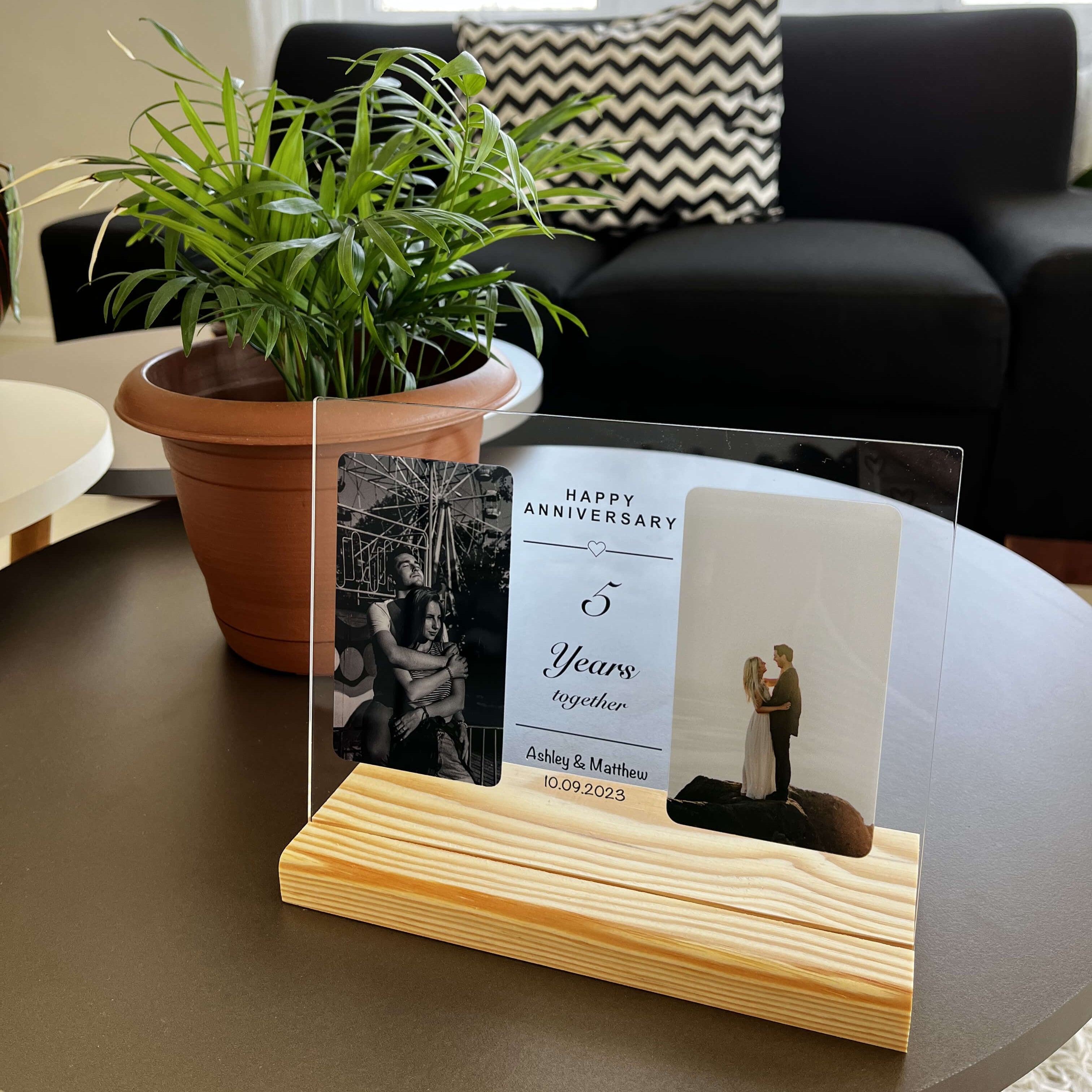 Anniversary Acrylic Plaque Gift