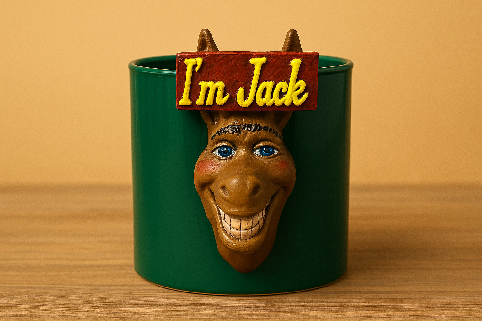Funny Donkey Pen Holder: 3D Printed Desk Organizer & Plant Pot