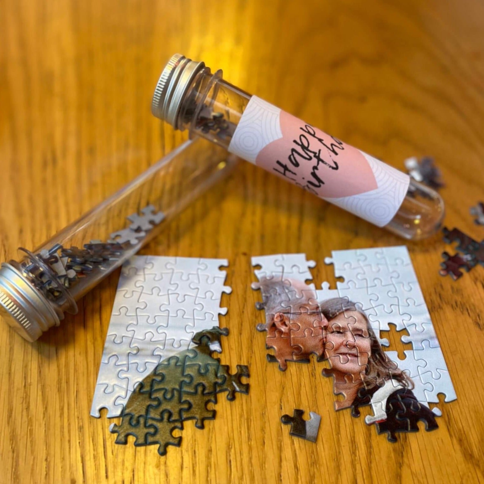 Custom Jigsaw Puzzle Personalized Gift With Box 99/500/1000 Pieces,