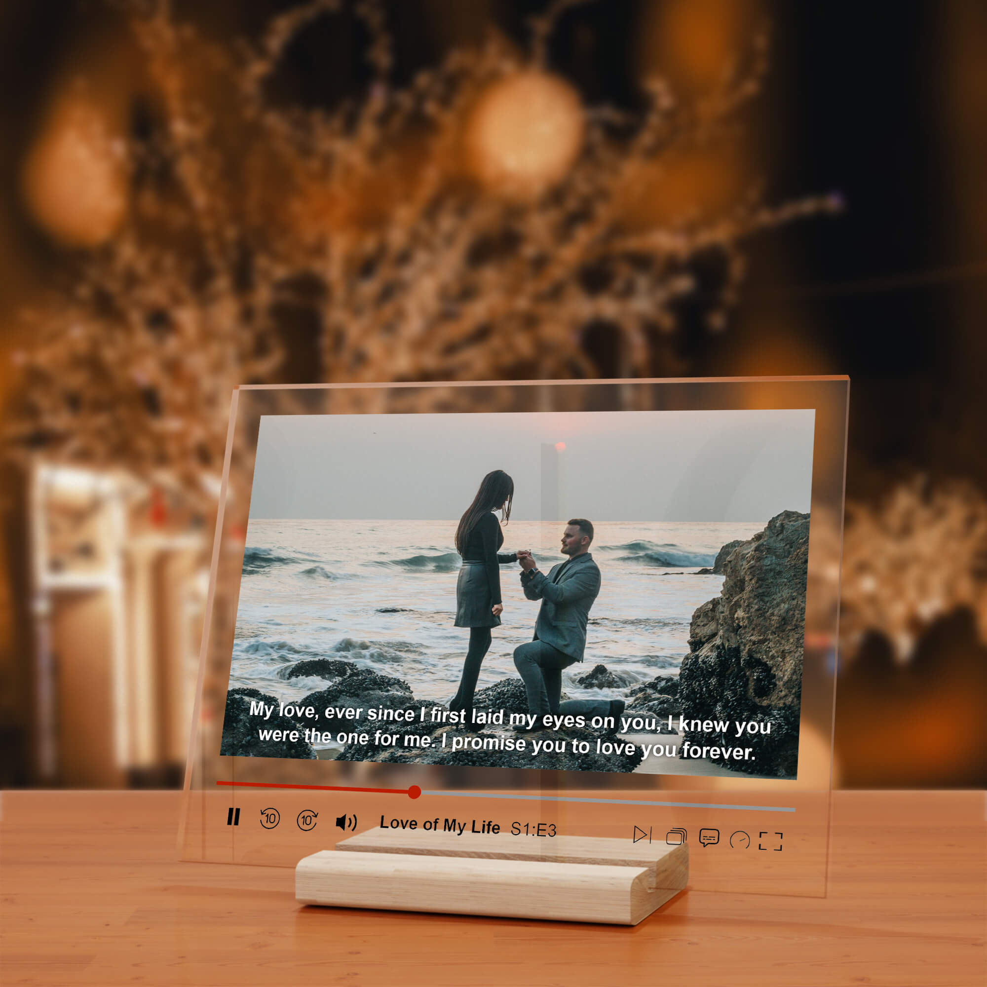 Movie Player Acrylic Plaque Gift