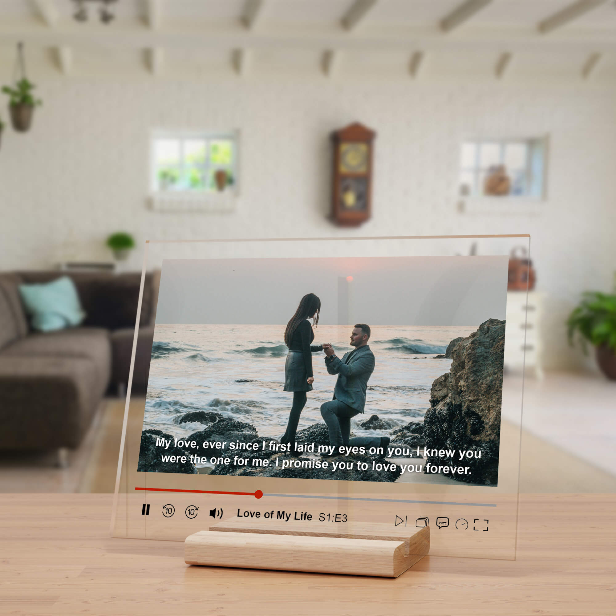 Movie Player Acrylic Plaque Gift