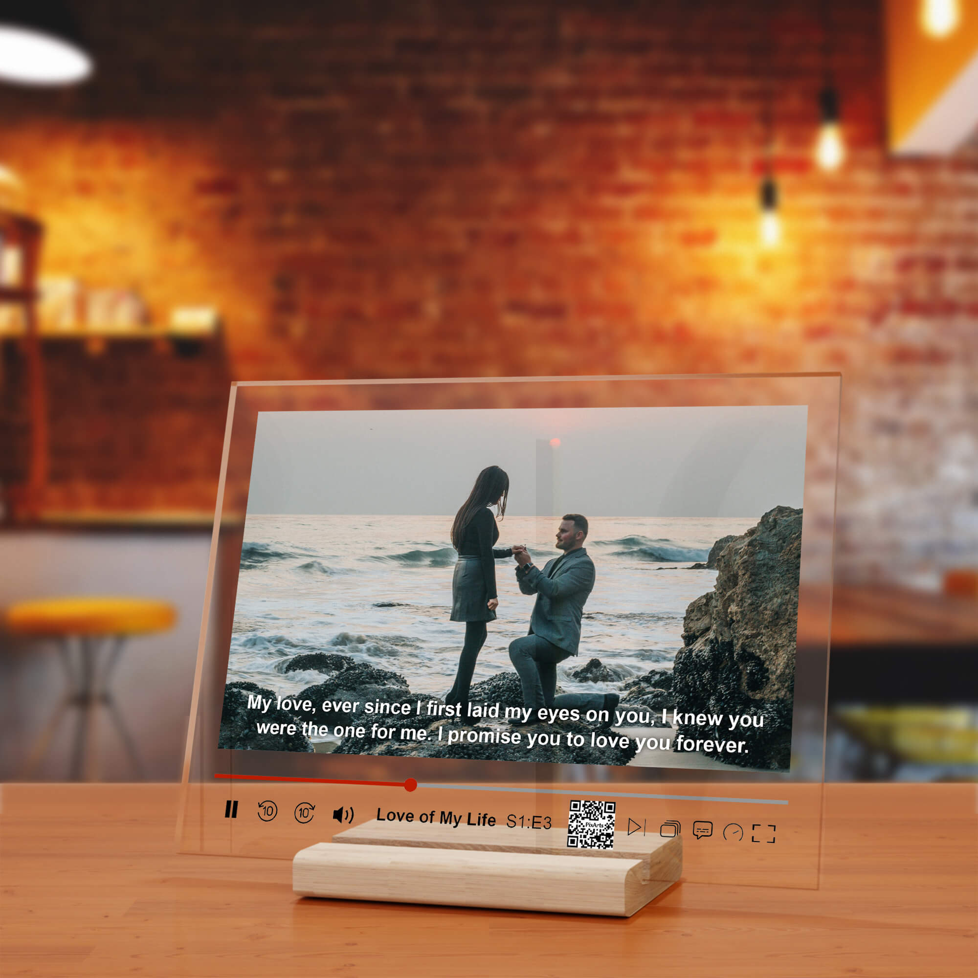 Movie Player Acrylic Plaque Gift