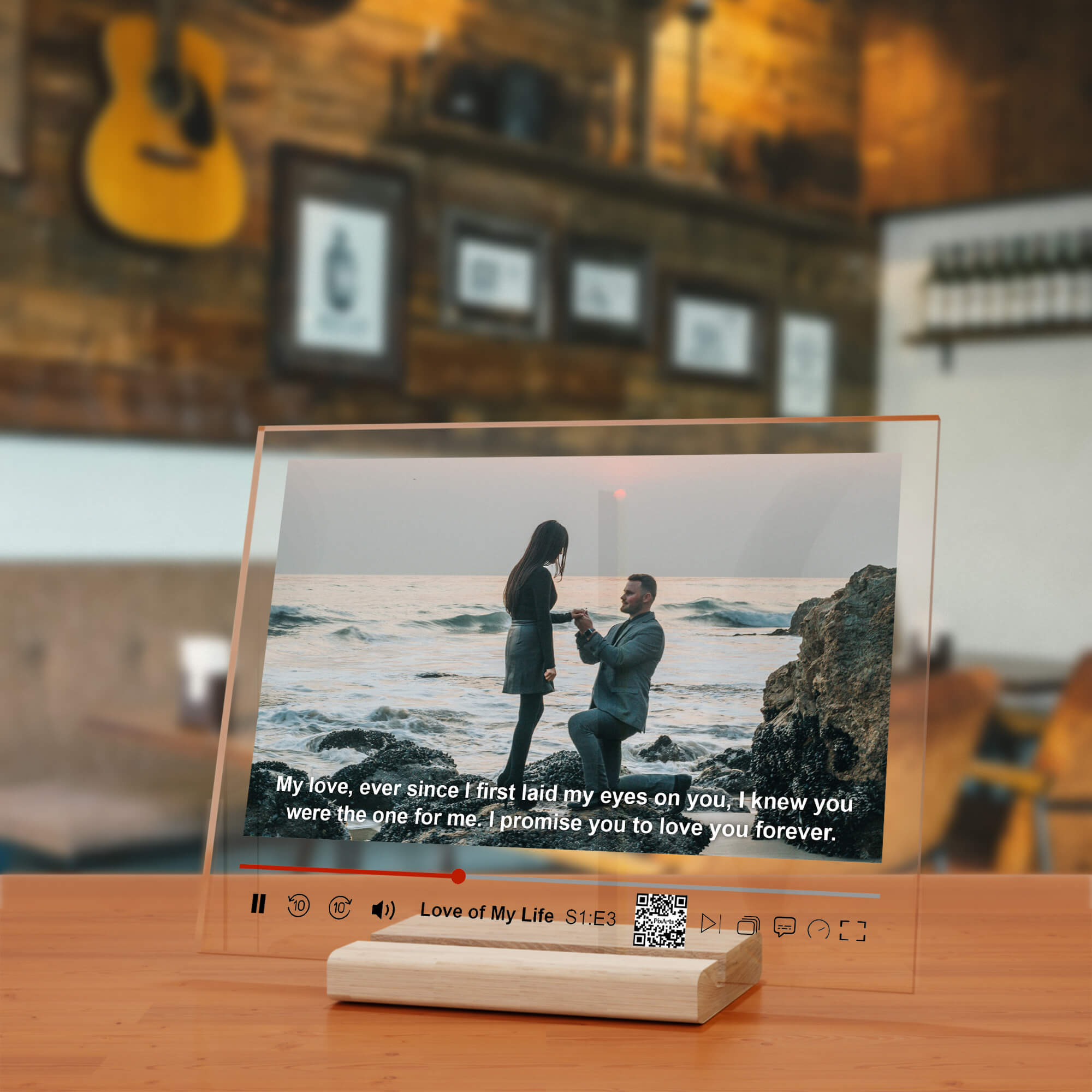 Movie Player Acrylic Plaque Gift