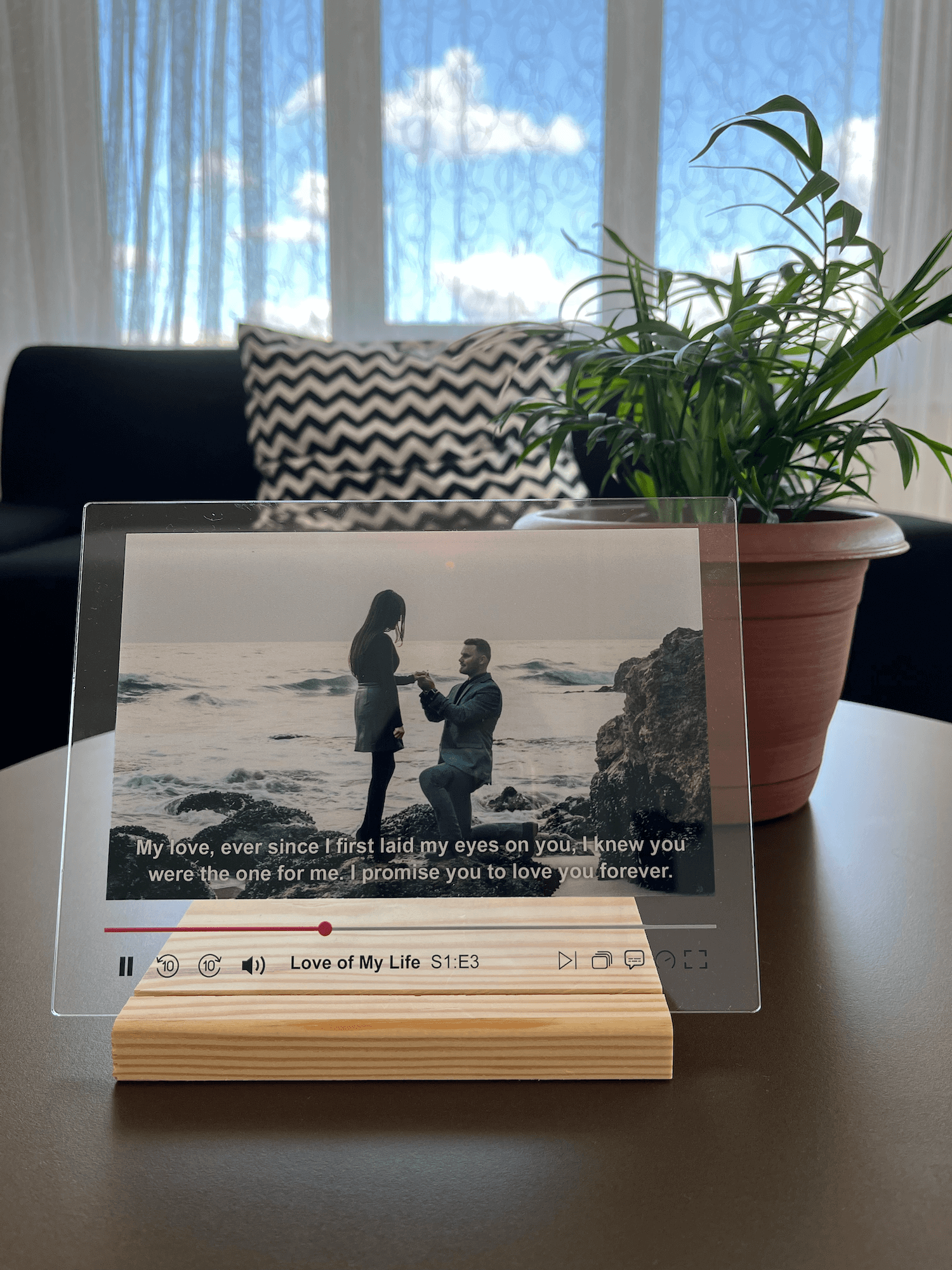 Movie Player Acrylic Plaque Gift