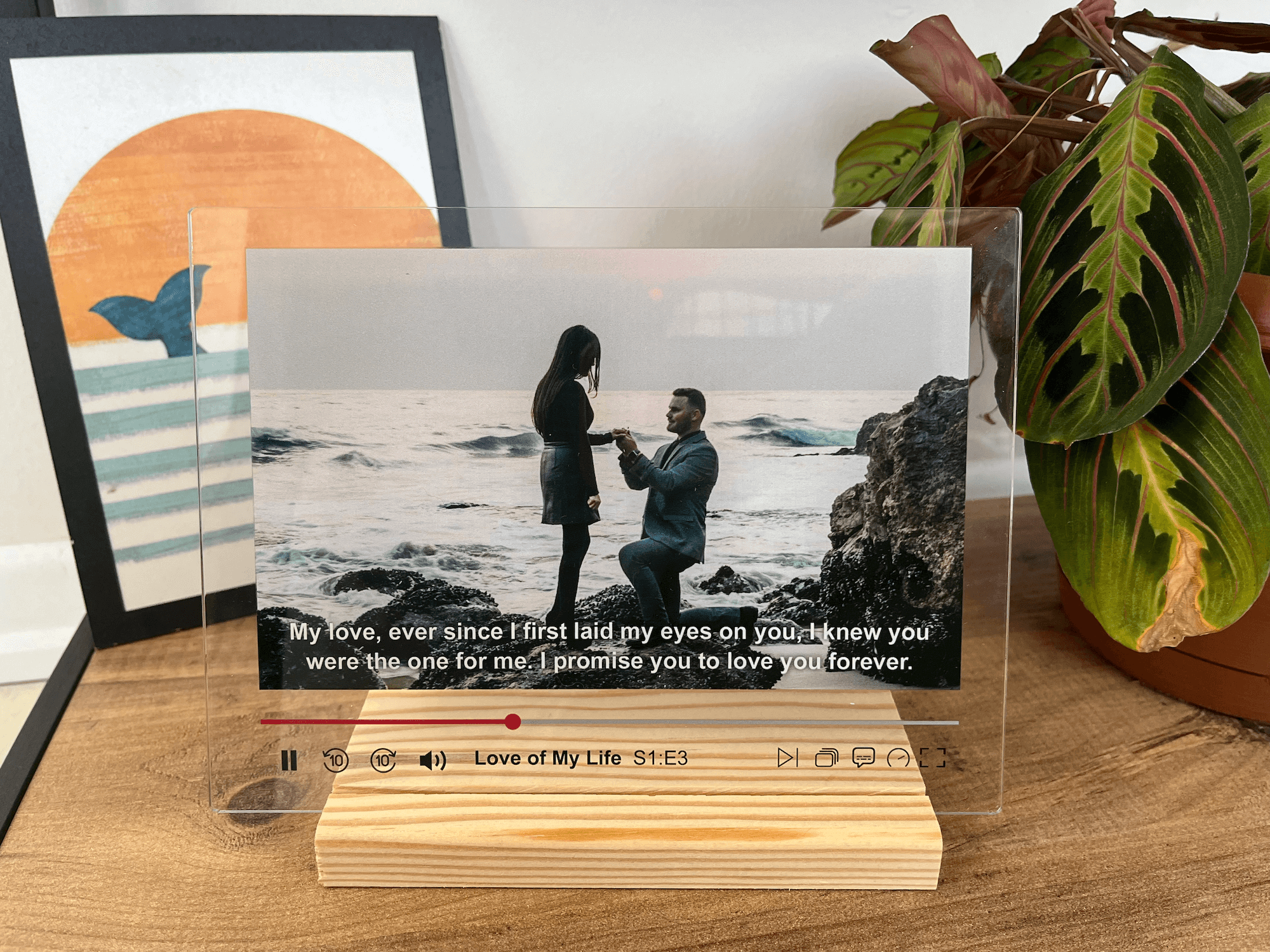 Movie Player Acrylic Plaque Gift
