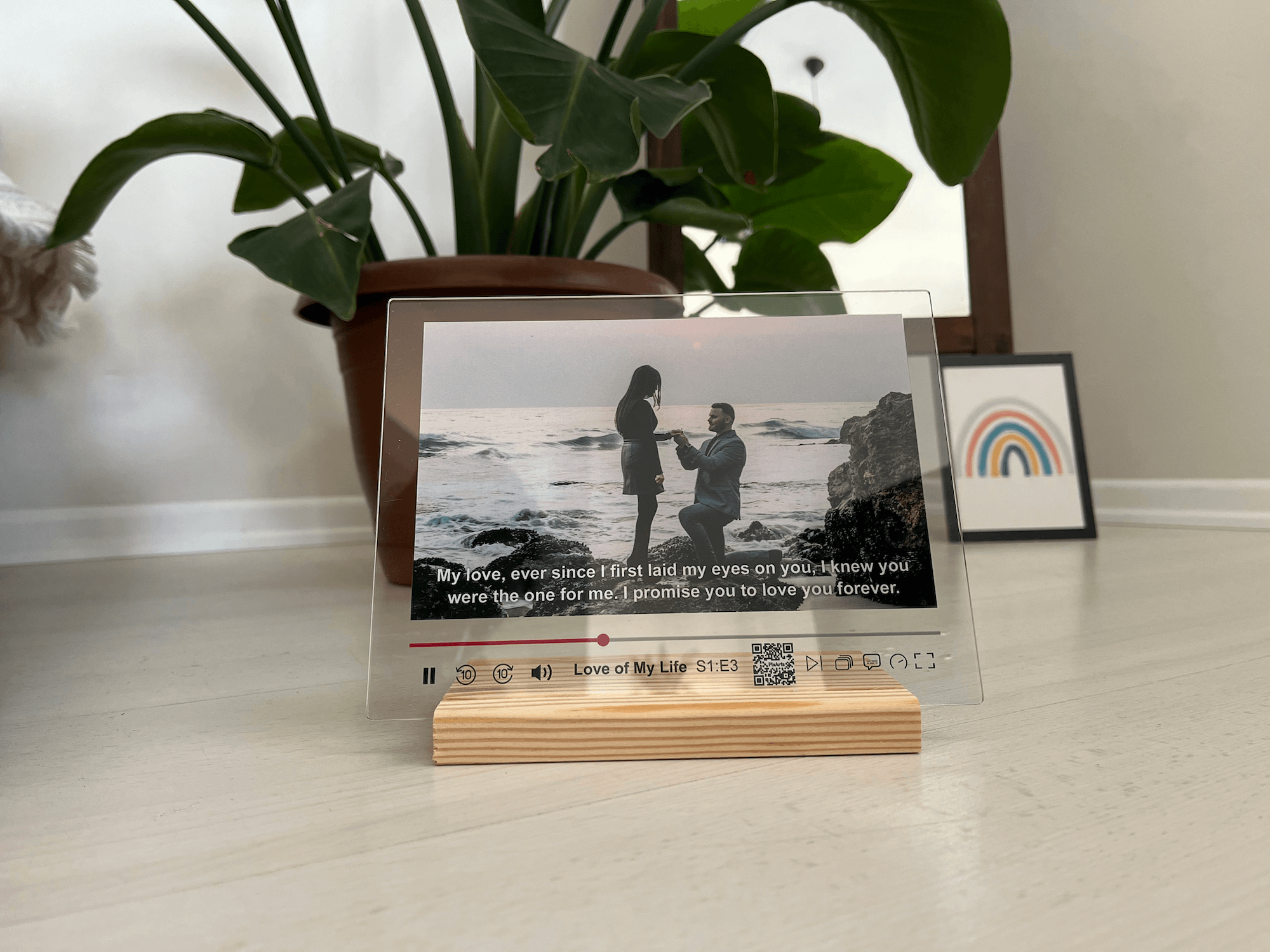 Movie Player Acrylic Plaque Gift