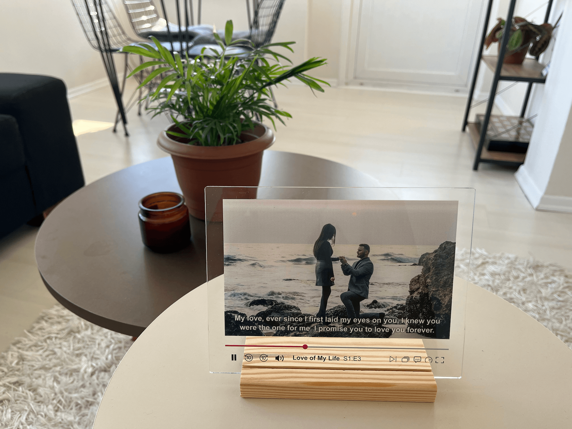 Movie Player Acrylic Plaque Gift