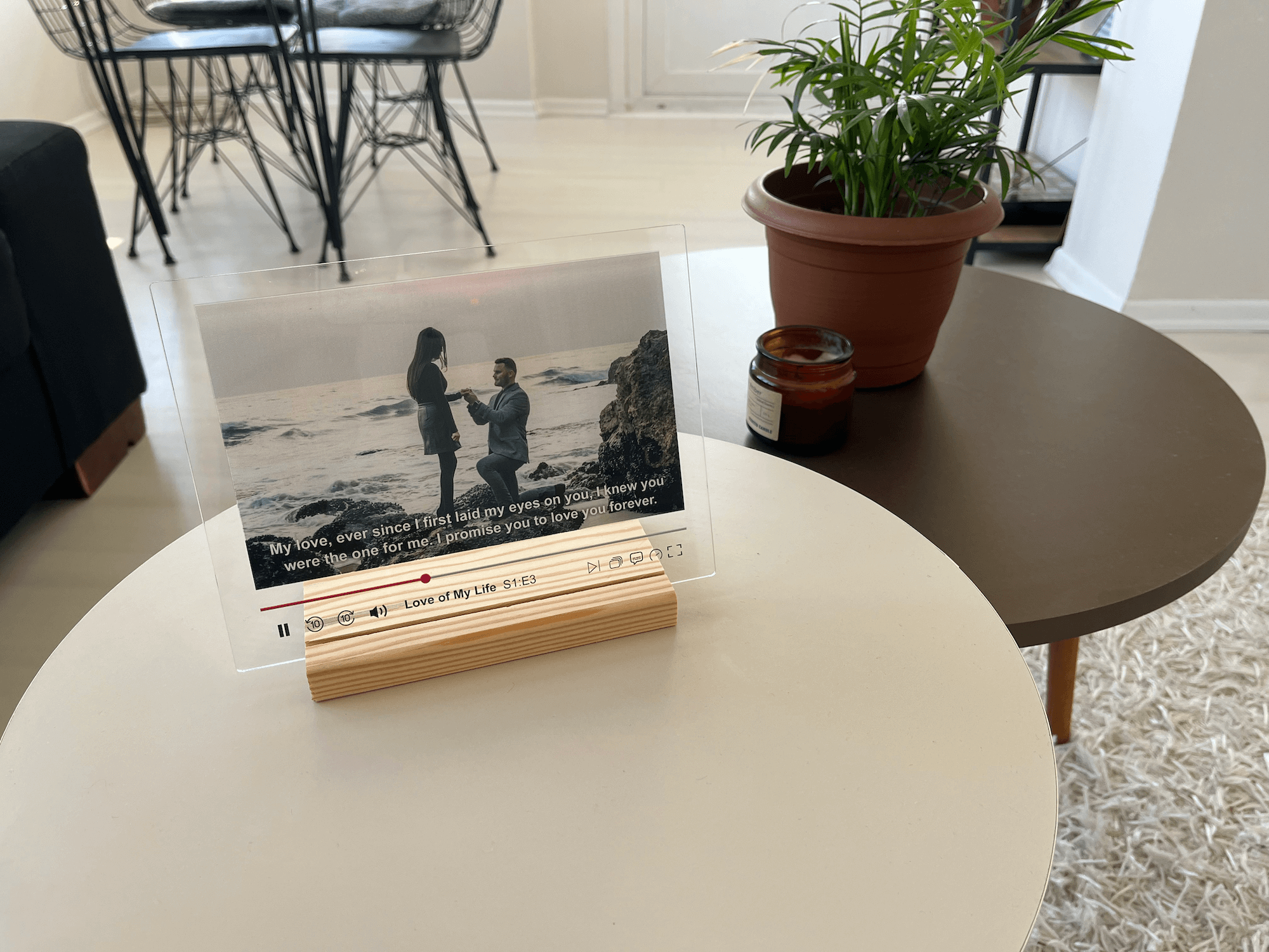 Movie Player Acrylic Plaque Gift