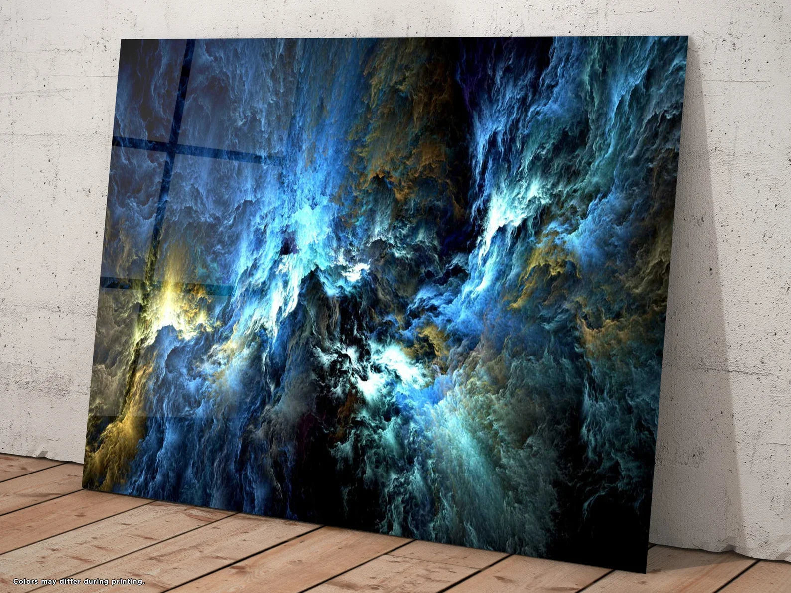 Mystic Sky Glass Wall Art Decor Large Printing Abstract