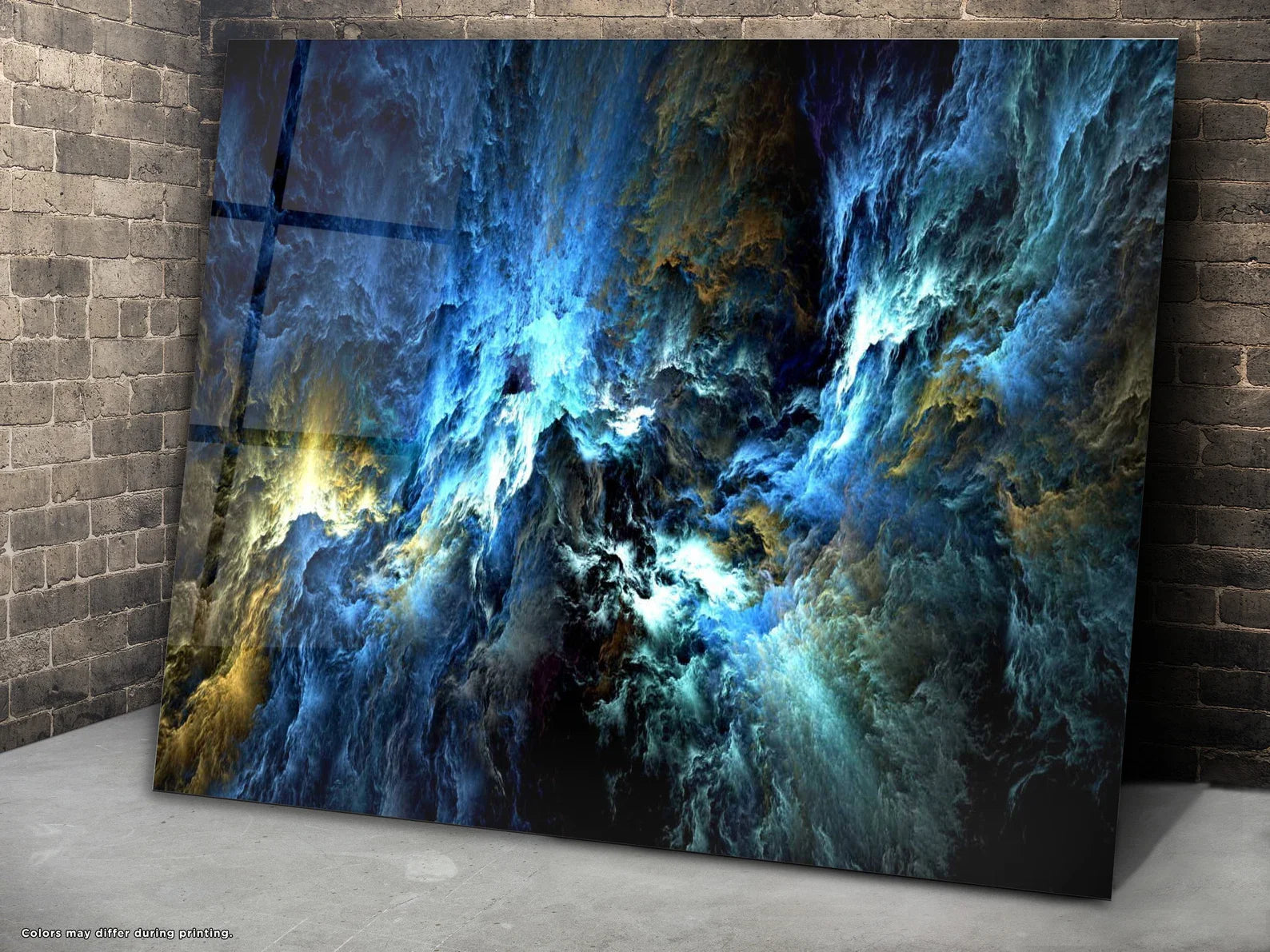 Mystic Sky Glass Wall Art Decor Large Printing Abstract