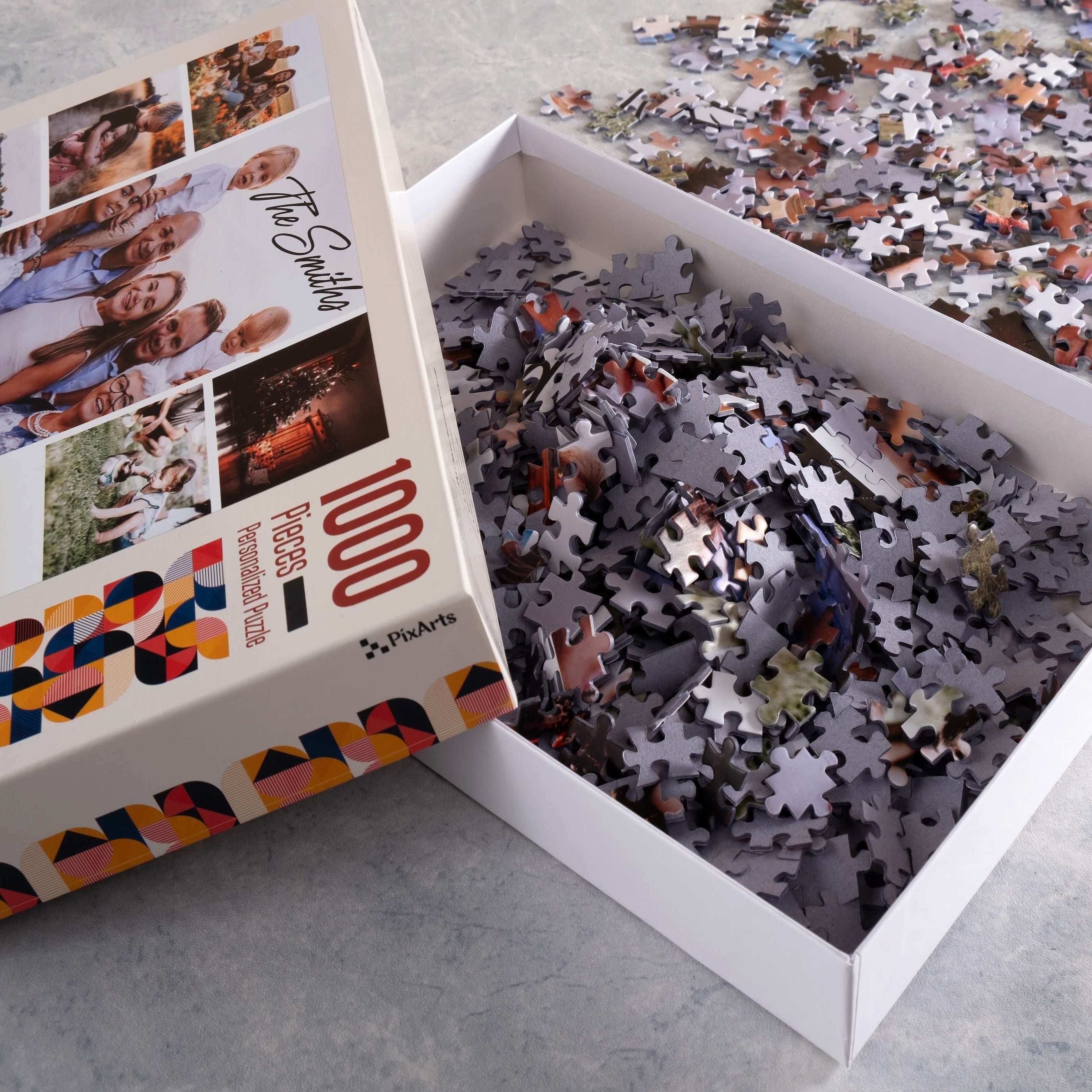 Custom Jigsaw Puzzle Personalized Gift With Box 99/500/1000 Pieces,