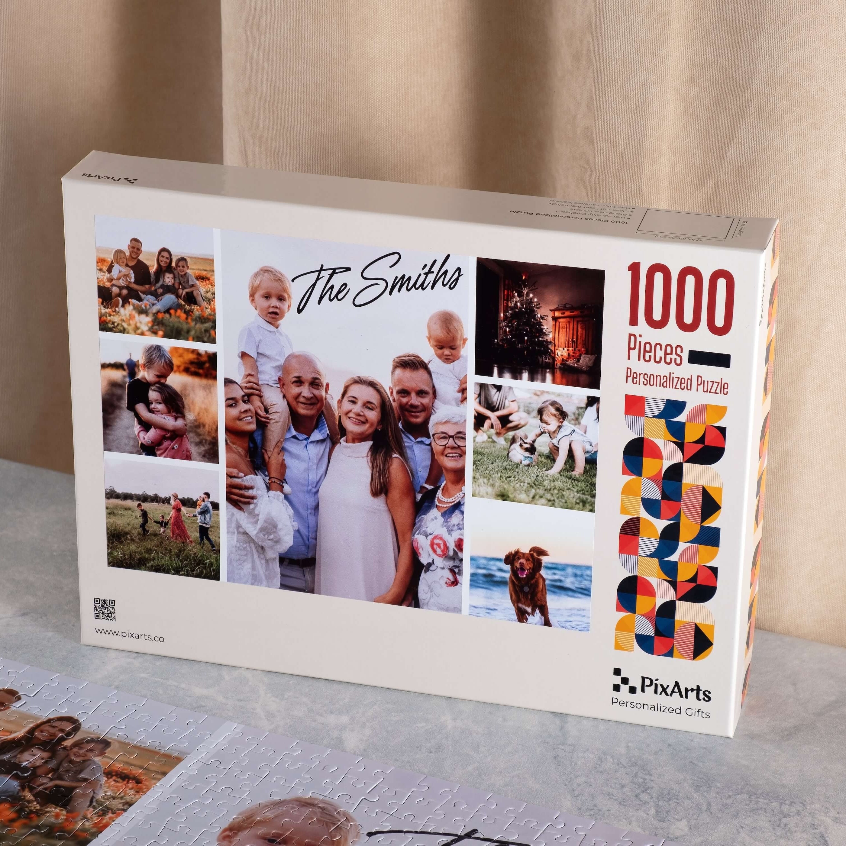 Custom Jigsaw Puzzle Personalized Gift With Box 99/500/1000 Pieces,