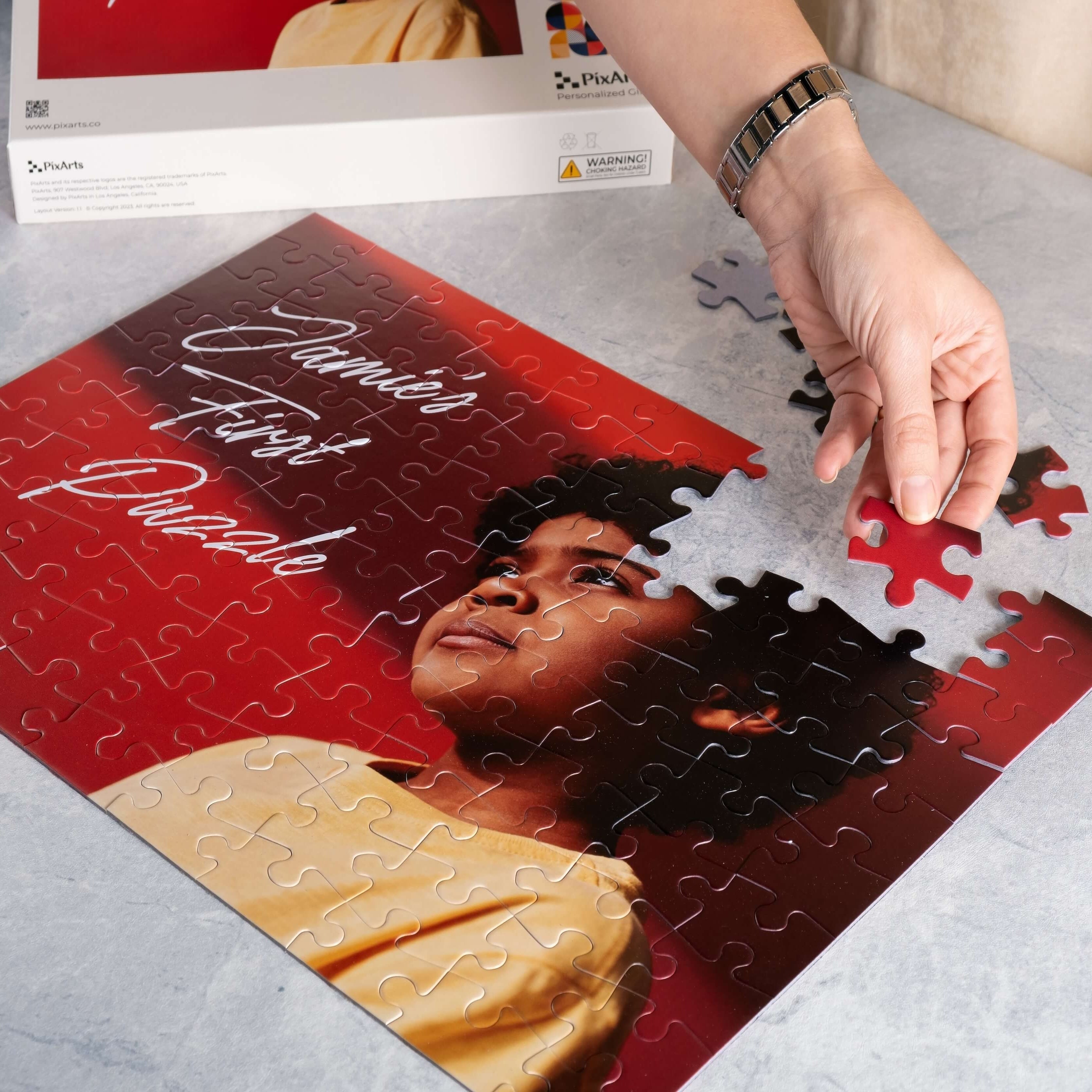 Customized Large Piece Jigsaw Puzzles For Seniors, Puzzle Adults, 100