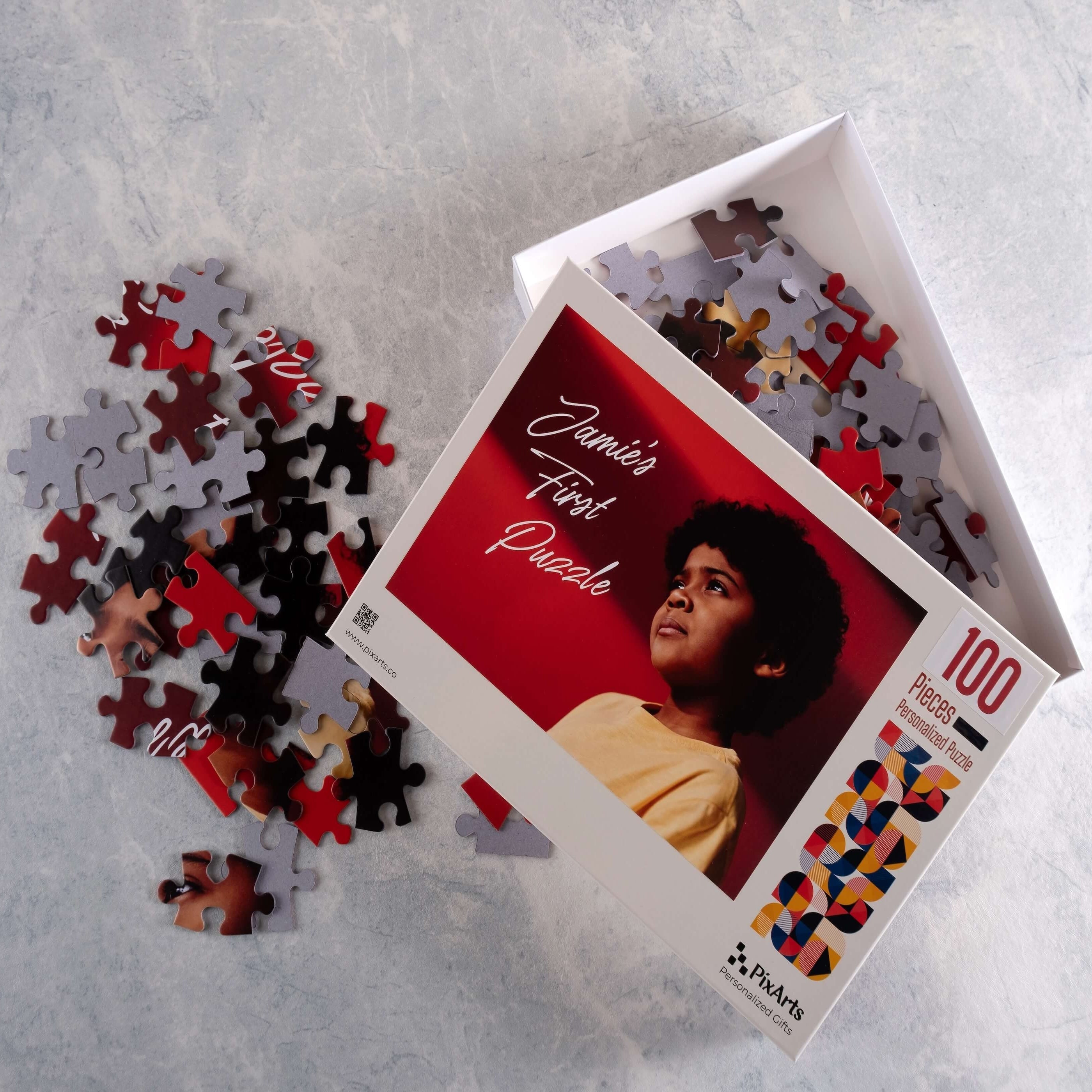 Custom Jigsaw Puzzle For Kids, 100 Large Piece Children Gift
