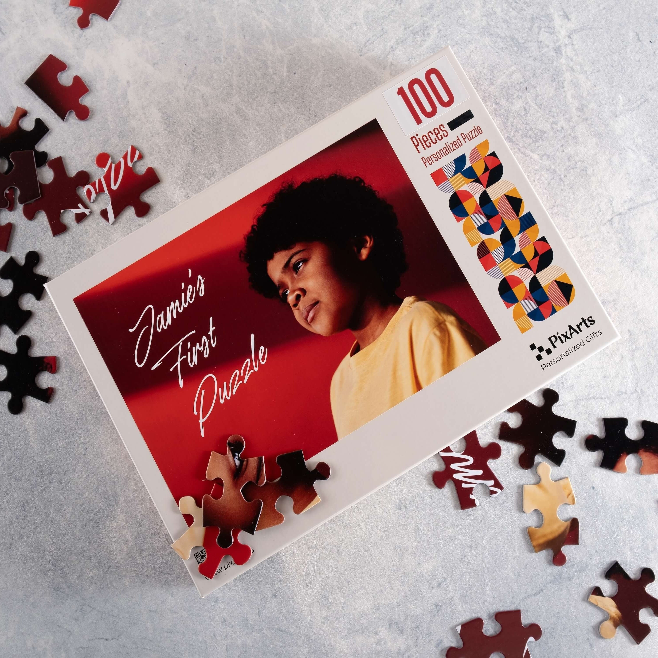 Custom Jigsaw Puzzle For Kids, 100 Large Piece Children Gift