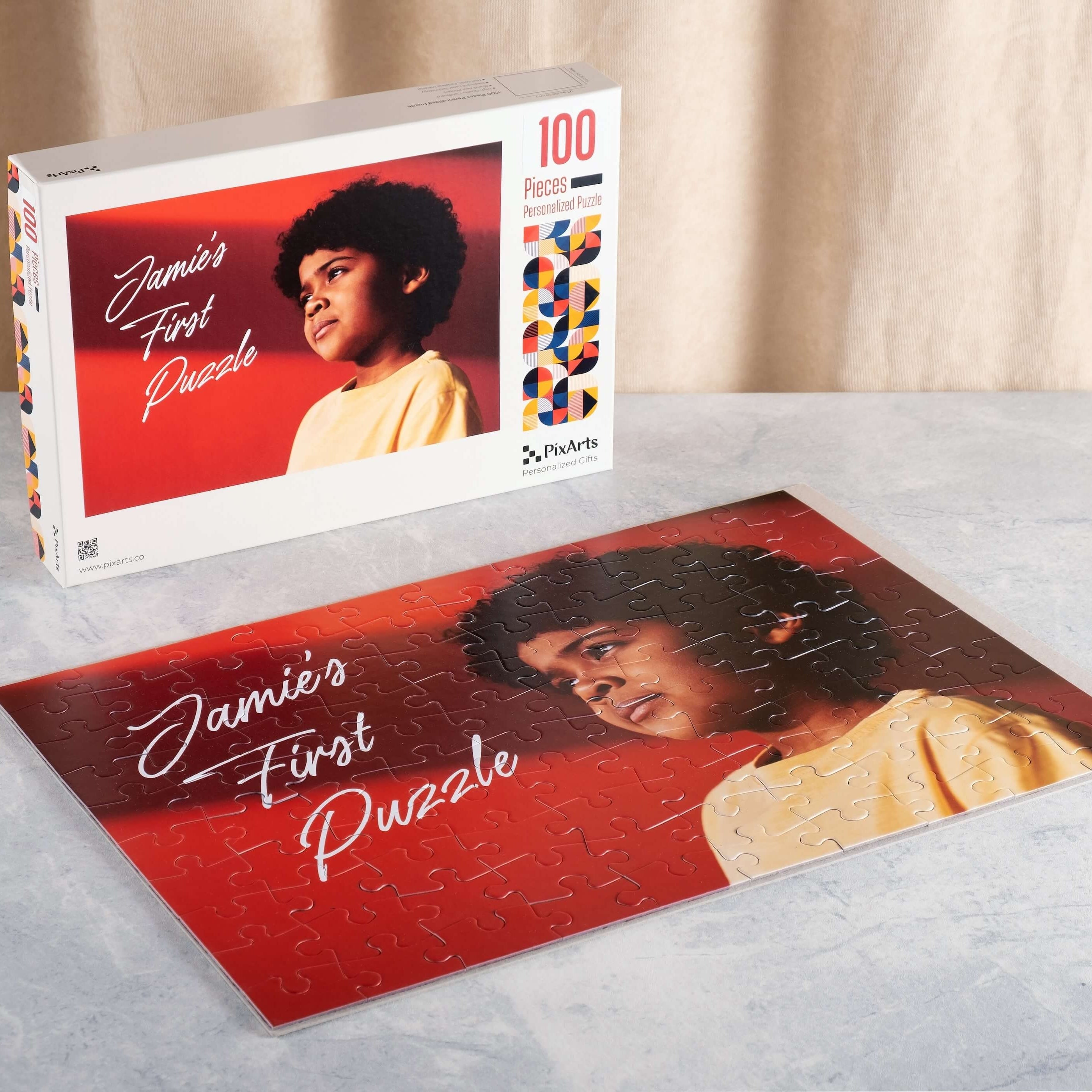 Customized Large Piece Jigsaw Puzzles For Seniors, Puzzle Adults, 100