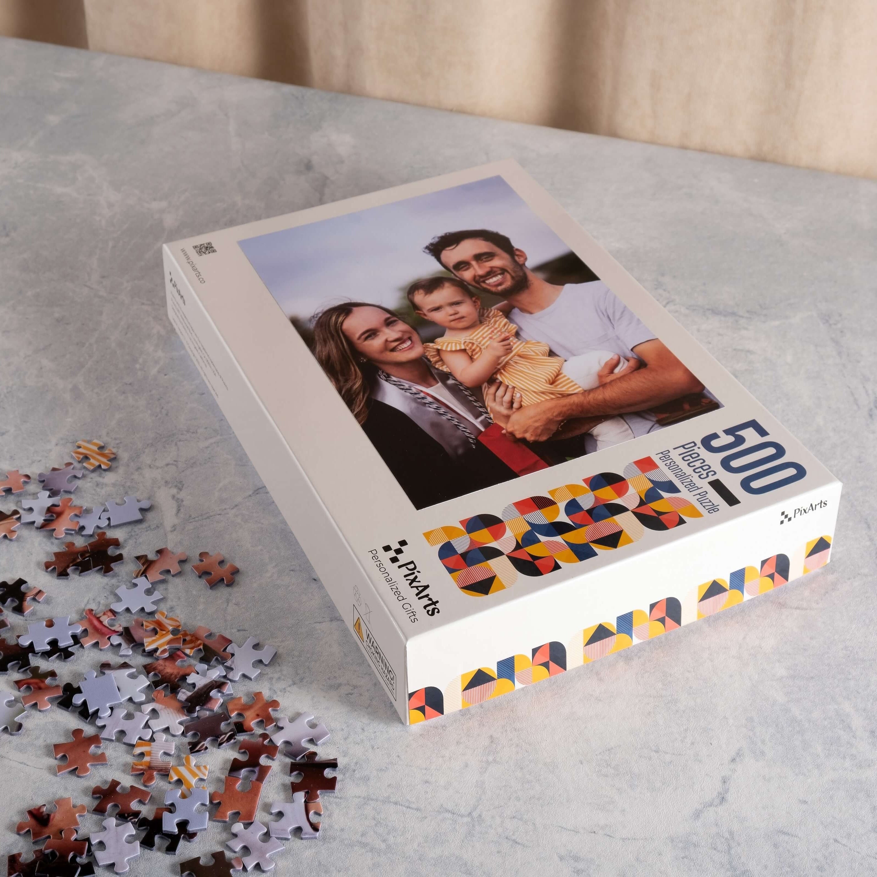 Custom Jigsaw Puzzle Personalized Gift With Box 99/500/1000 Pieces,