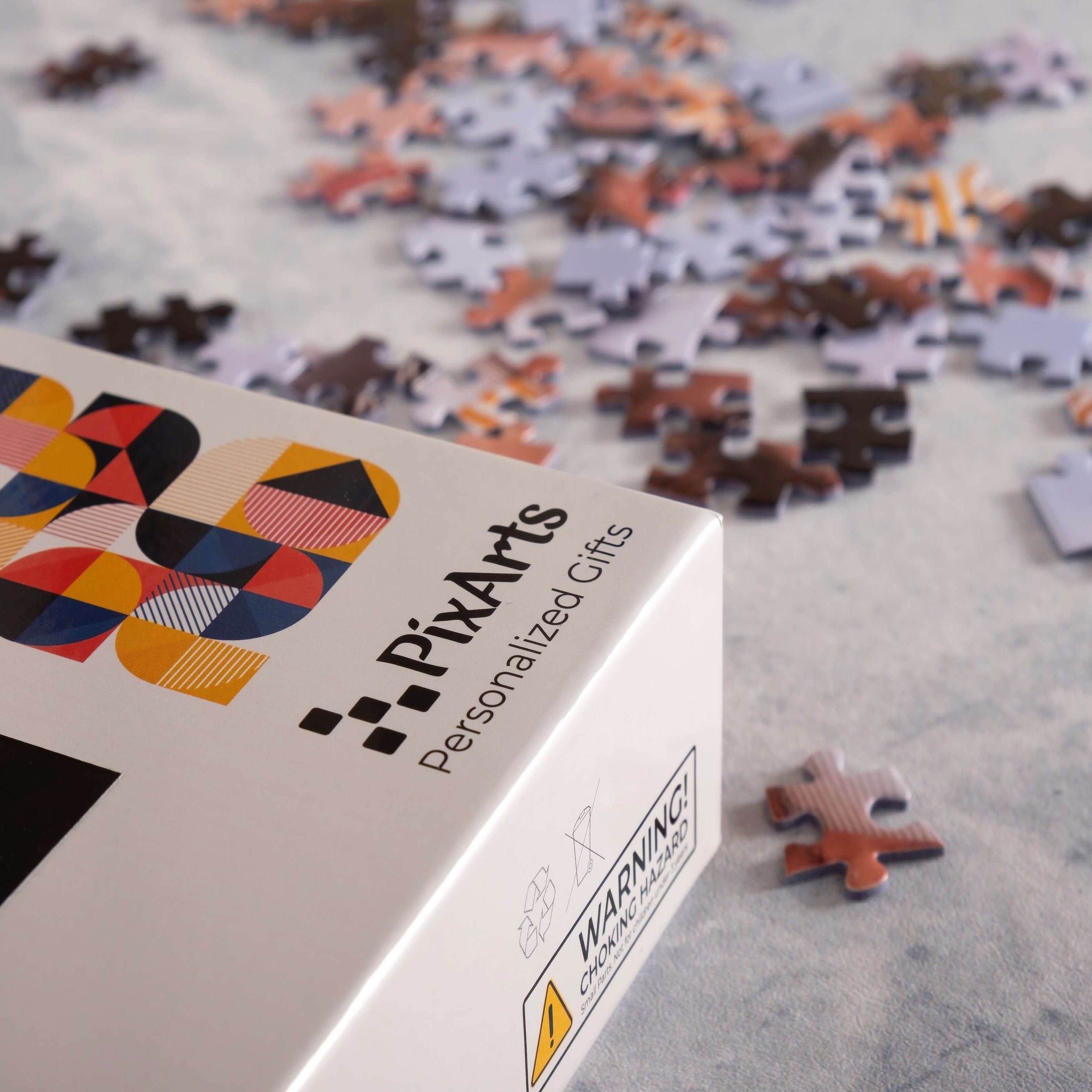 Custom Jigsaw Puzzle Personalized Gift With Box 99/500/1000 Pieces,