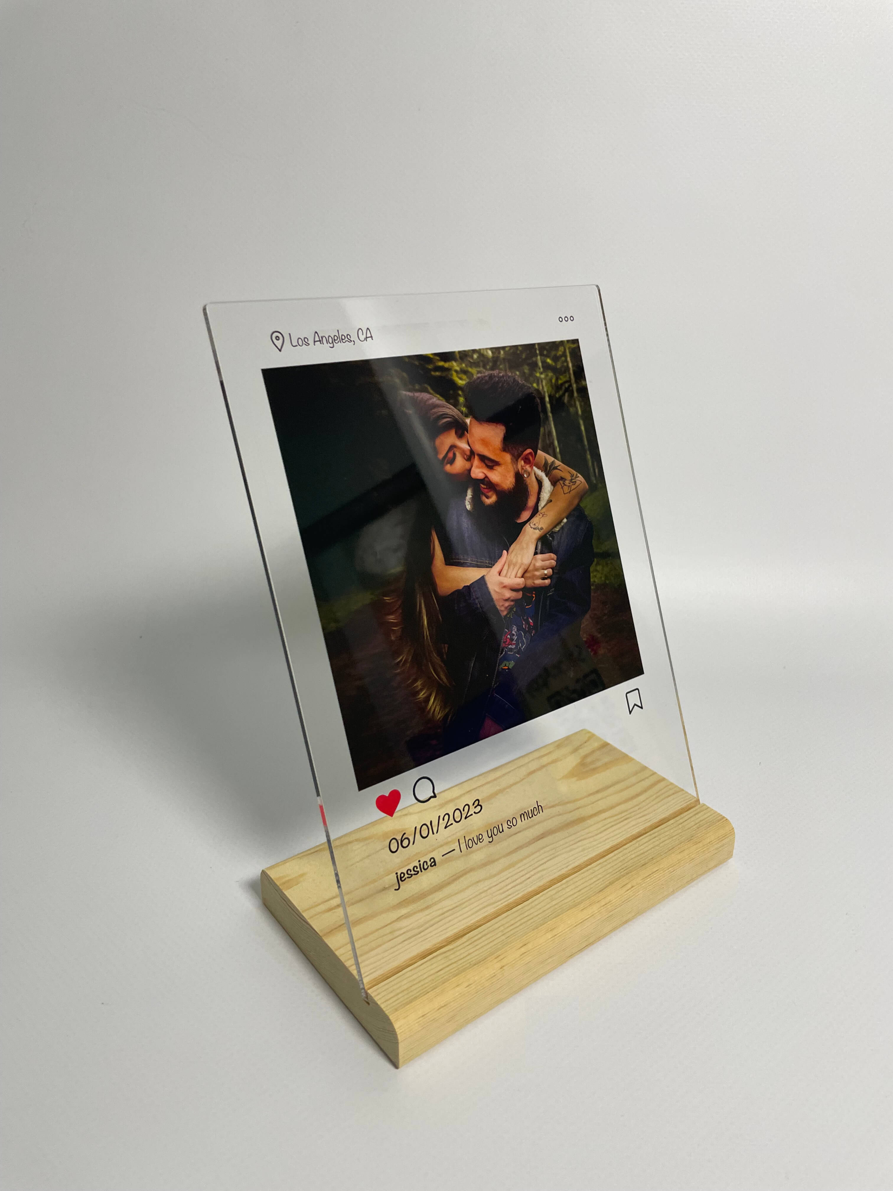 Social Media Post Acrylic Plaque Gift