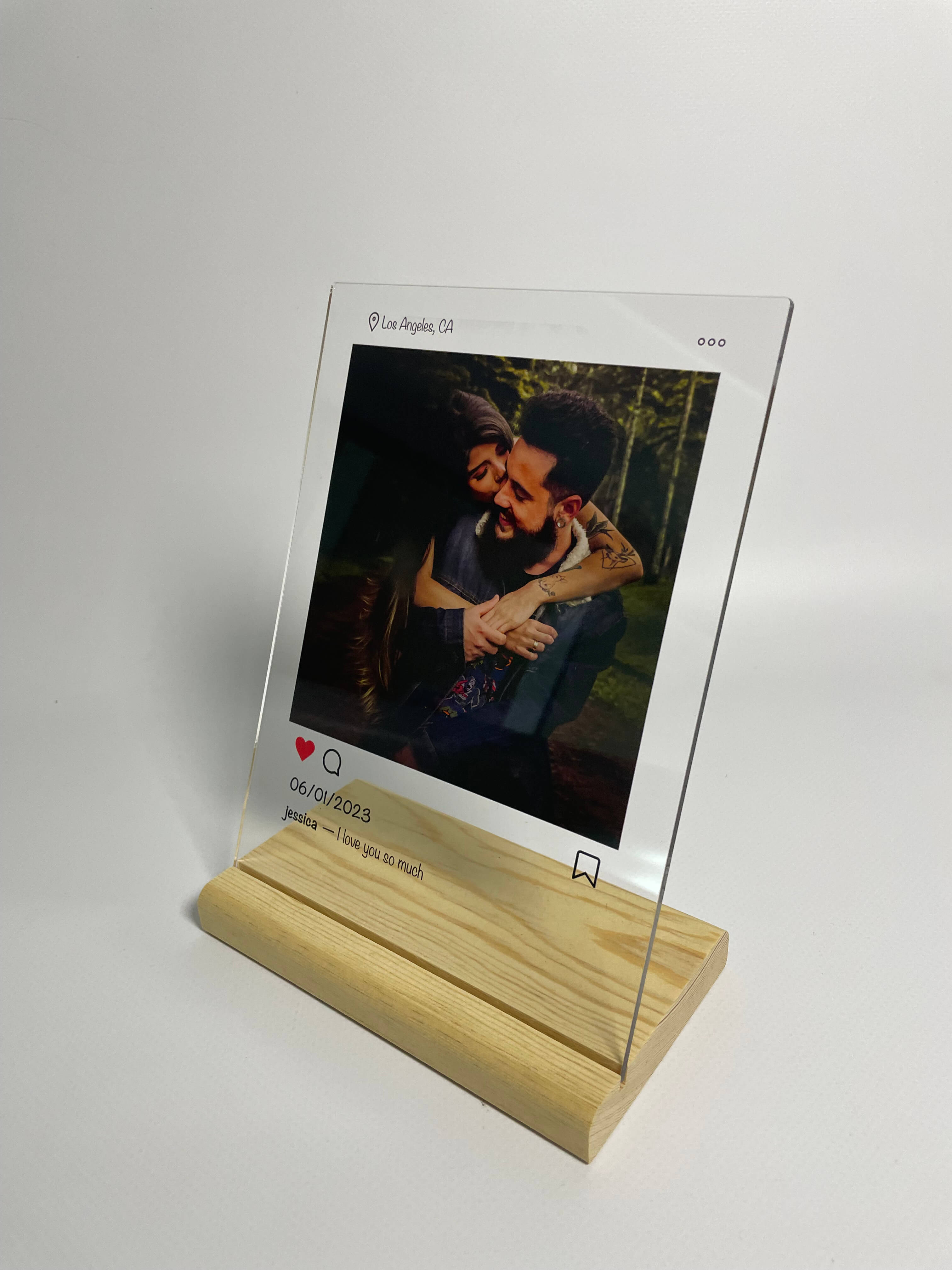 Social Media Post Acrylic Plaque Gift