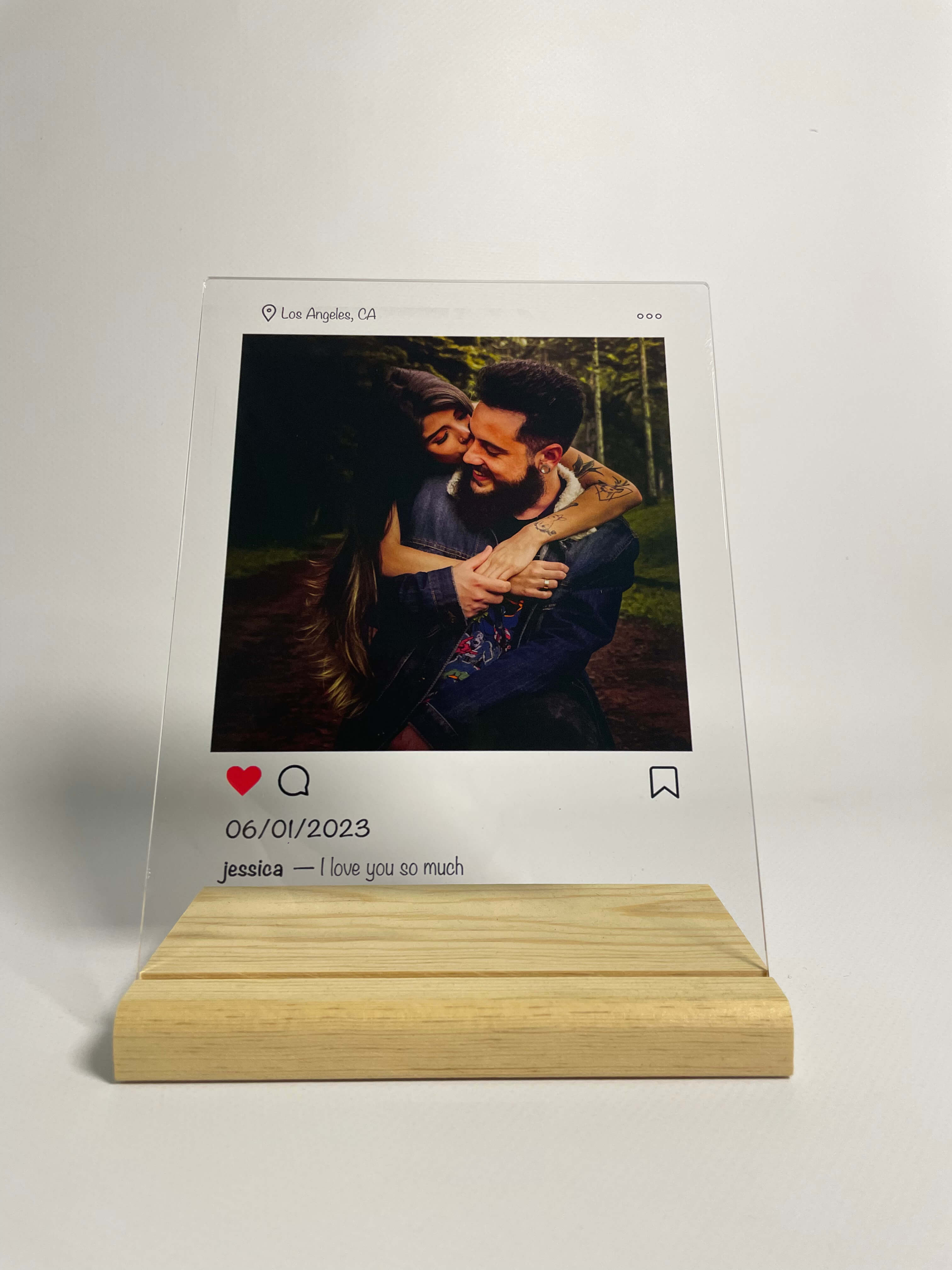Social Media Post Acrylic Plaque Gift