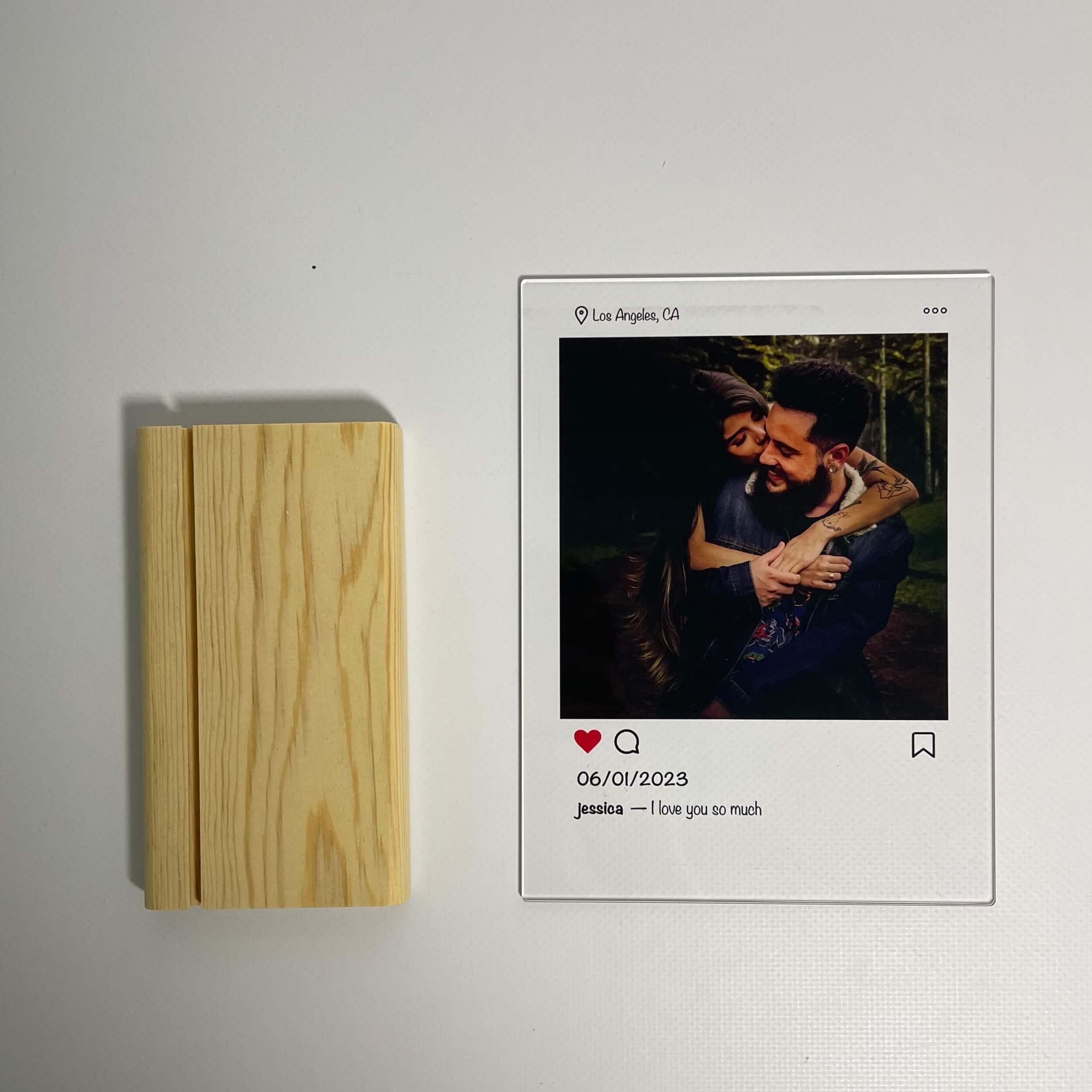 Social Media Post Acrylic Plaque Gift