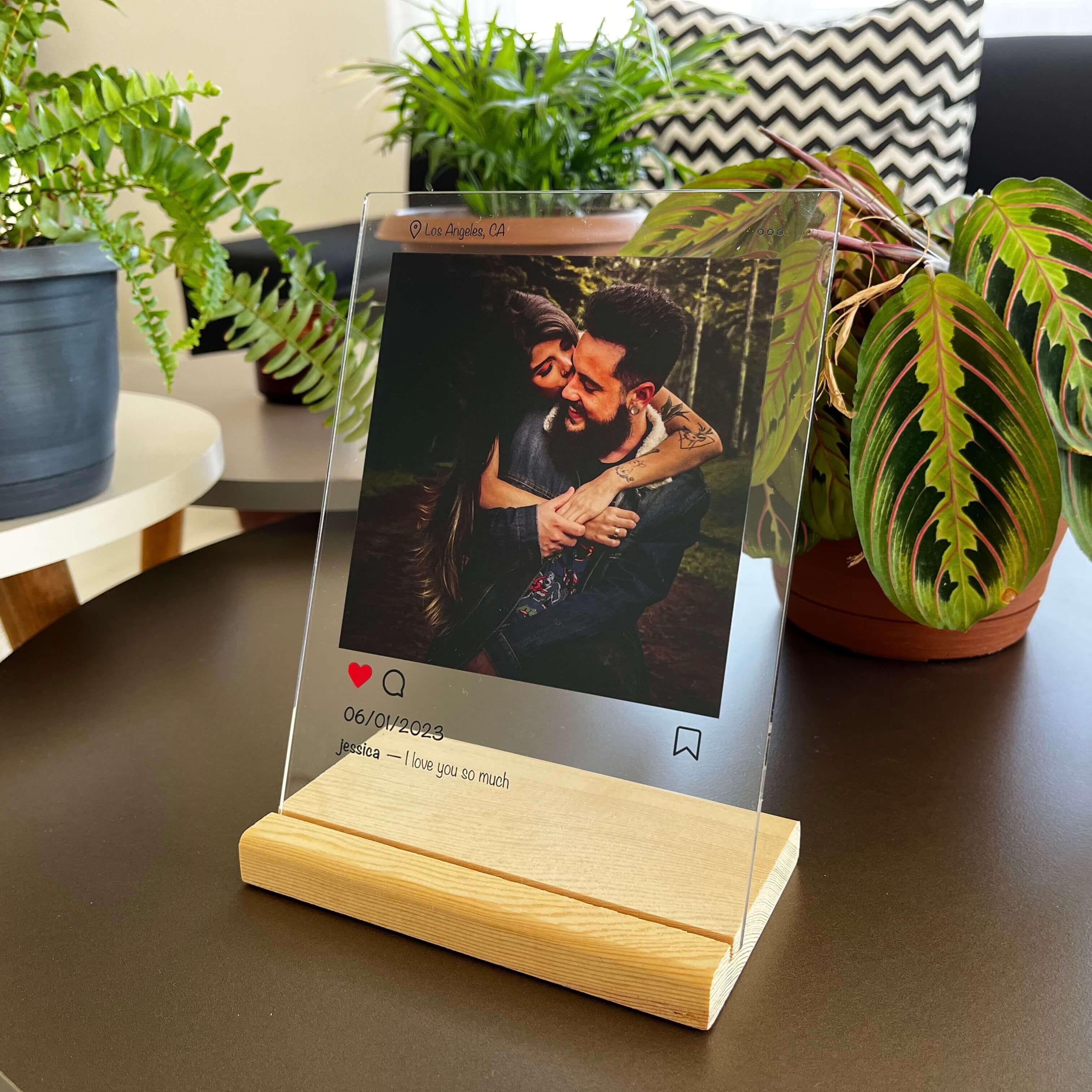 Social Media Post Acrylic Plaque Gift