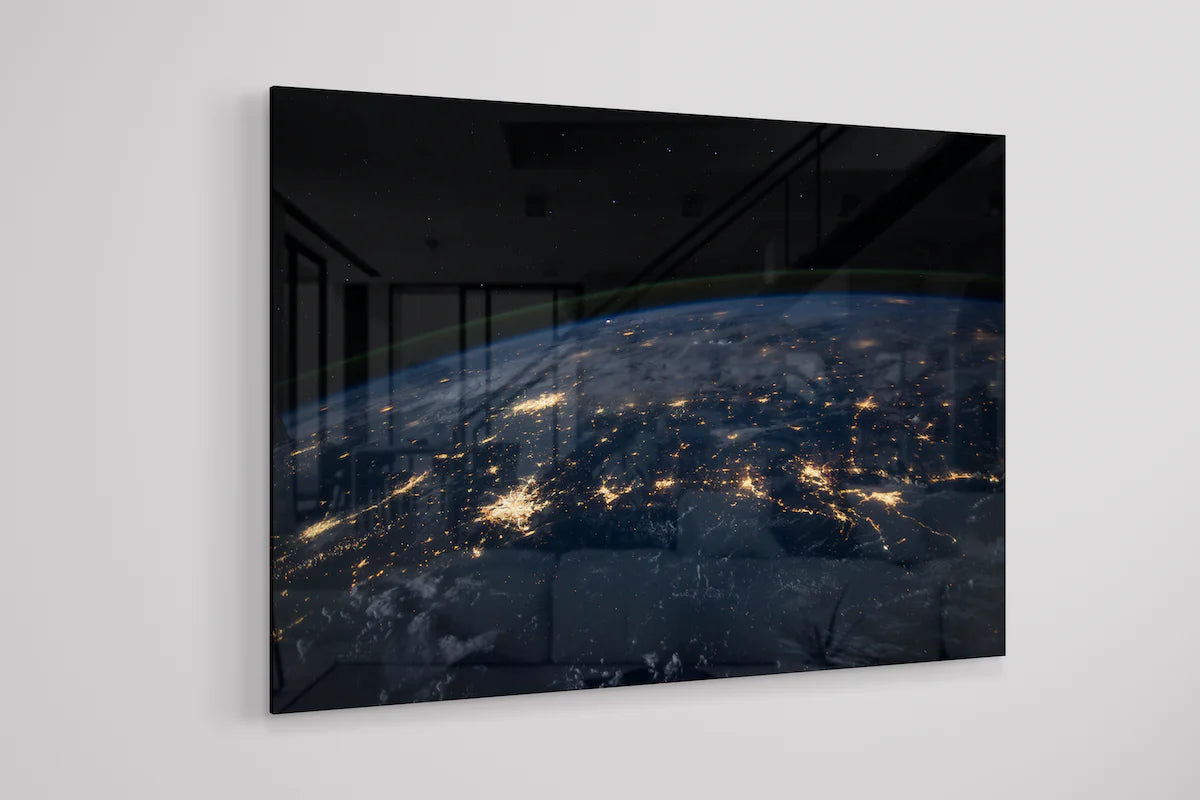 Custom Tempered Glass Wall Art – Personalized Photo & Business Logo Print
