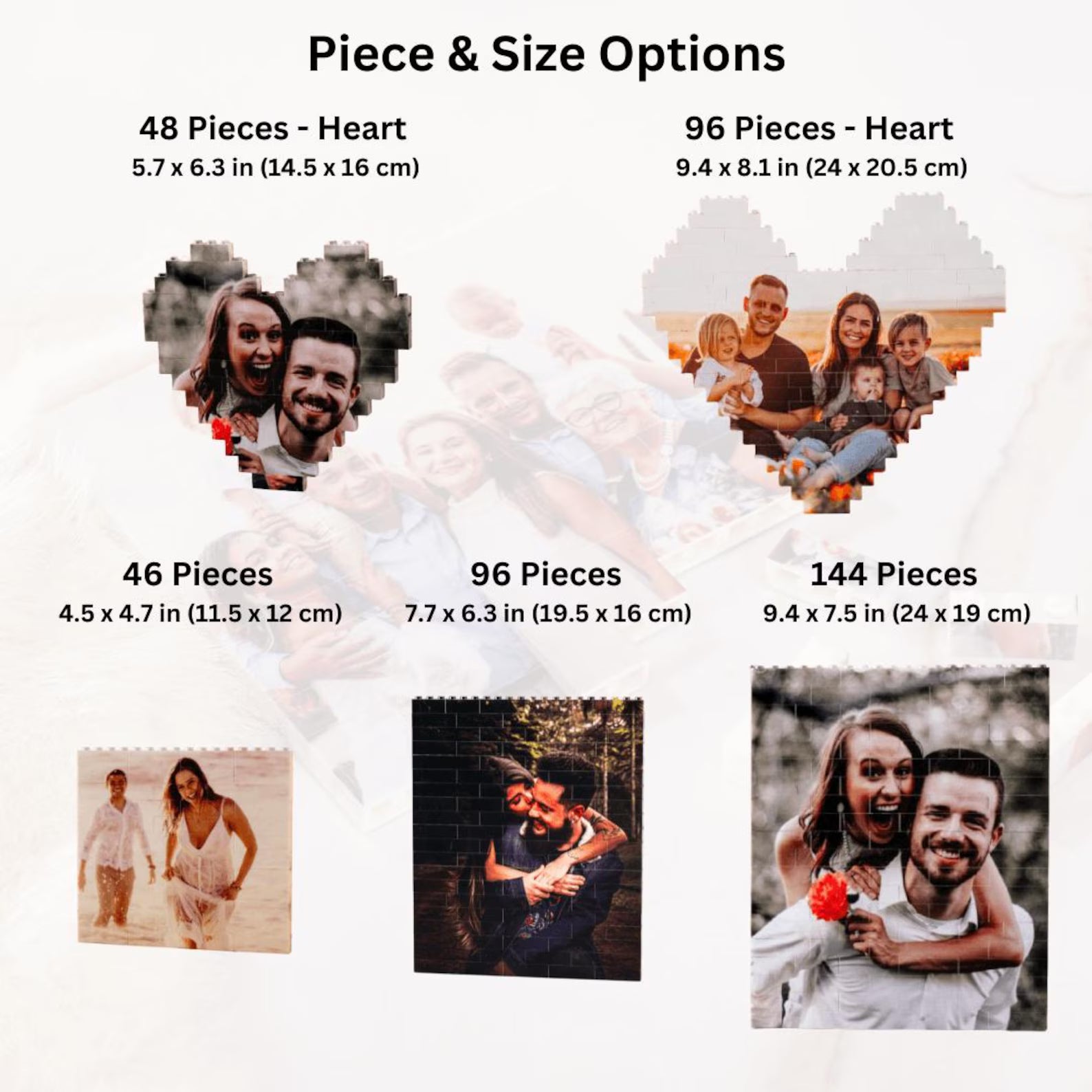 Personalized Heart-Shaped Photo Puzzle – Anniversary Gift