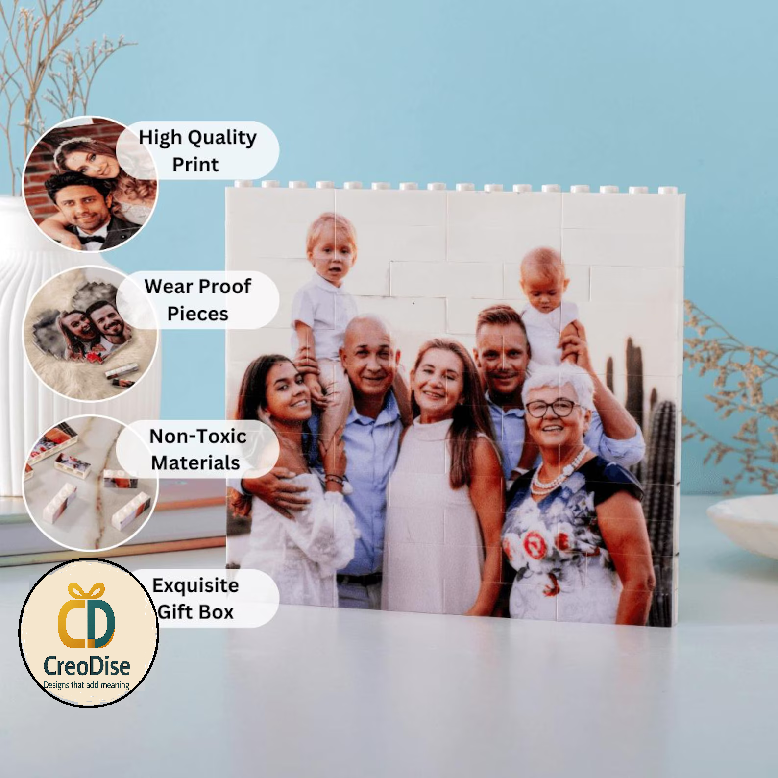 Personalized Song & Photo Acrylic Plaque - Sentimental Music Gift