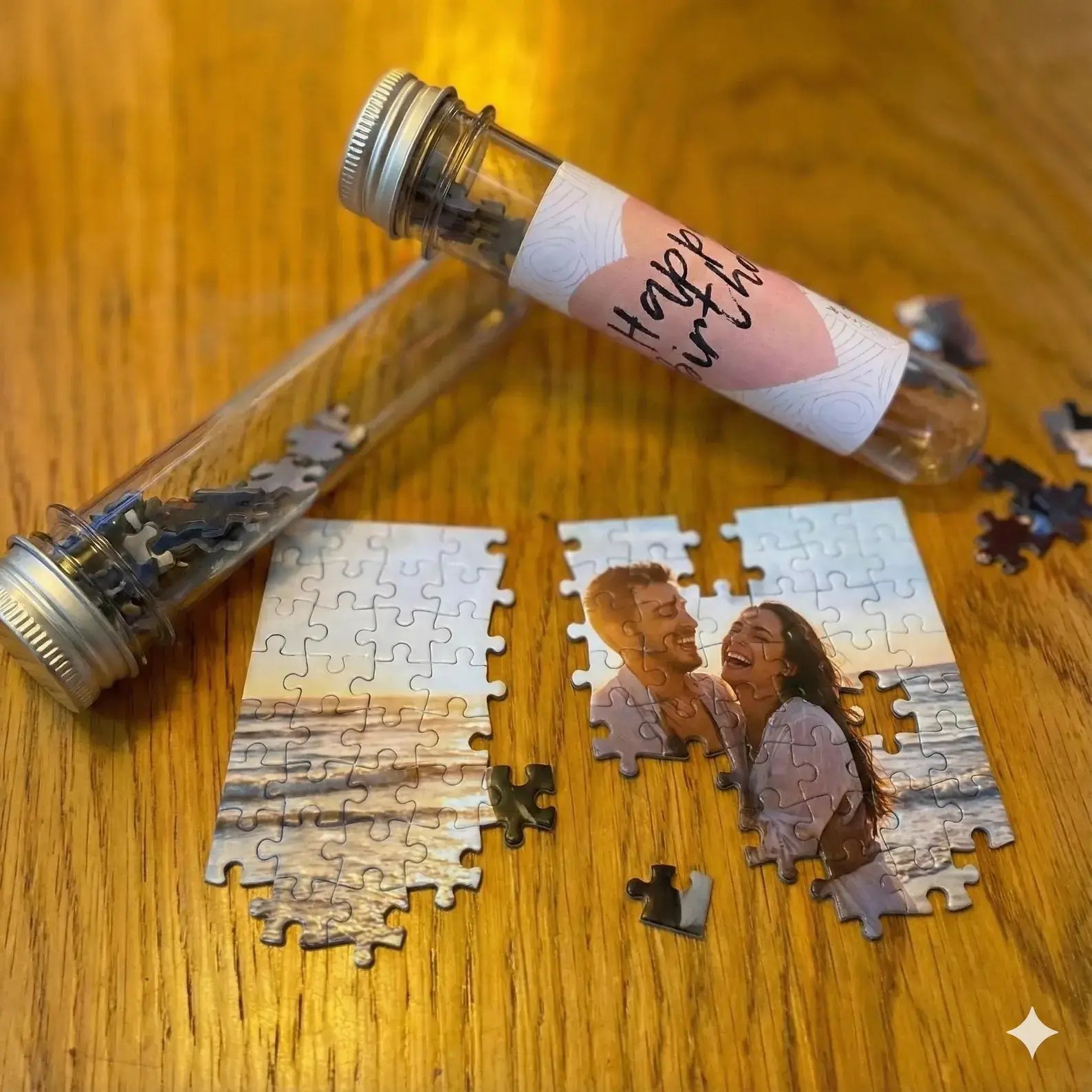 Custom Photo Jigsaw Puzzle | Personalized Picture Puzzle Gift for Family, Couples, Birthday, Anniversary
