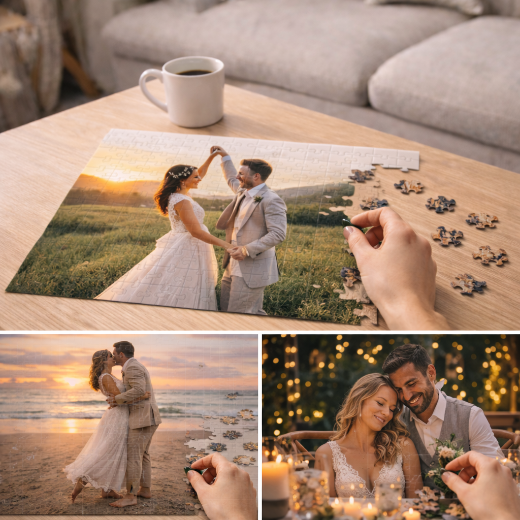 Personalized wedding puzzle example